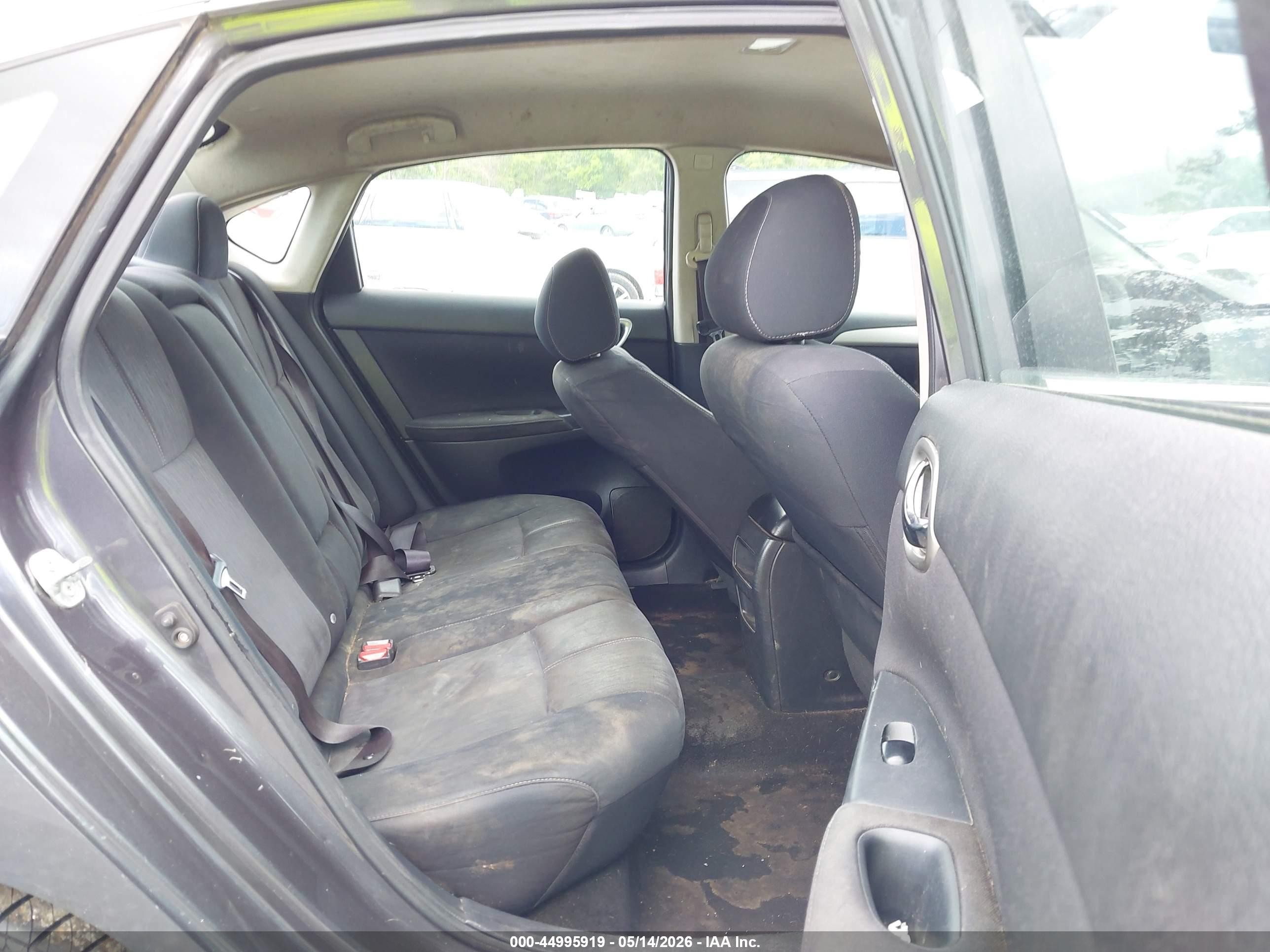 2014 Nissan Sentra Fe+ S/fe+ Sv/s/sl/sr/sv Gray vin: 1N4AB7APXEN854402