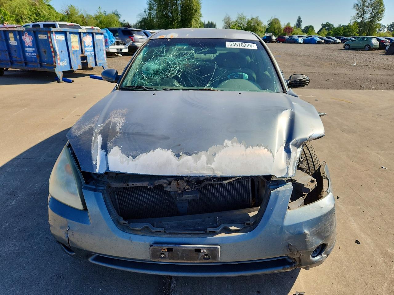 2002 Nissan Altima 2.5 Teal vin: 1N4AL11D02C100058