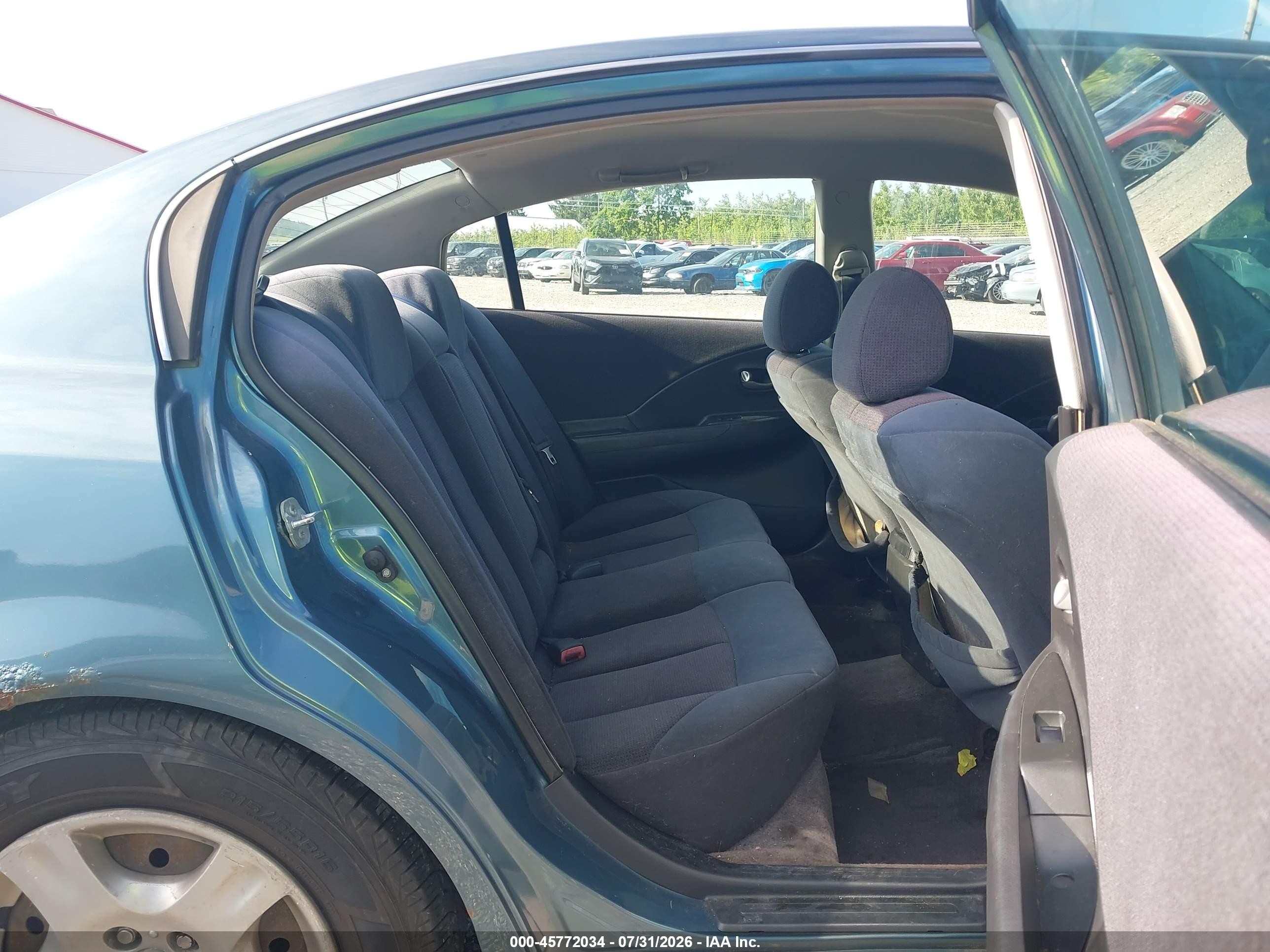 2002 Nissan Altima 2.5 S Blue vin: 1N4AL11D02C229546
