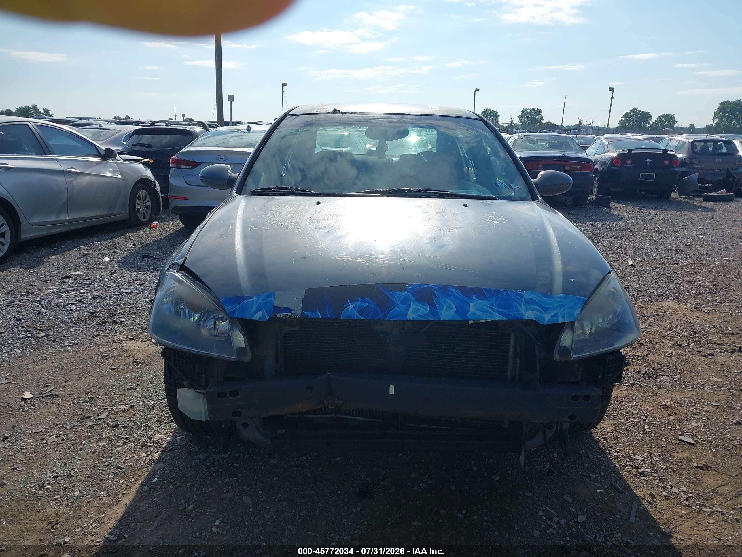 2002 Nissan Altima 2.5 S Blue vin: 1N4AL11D02C229546