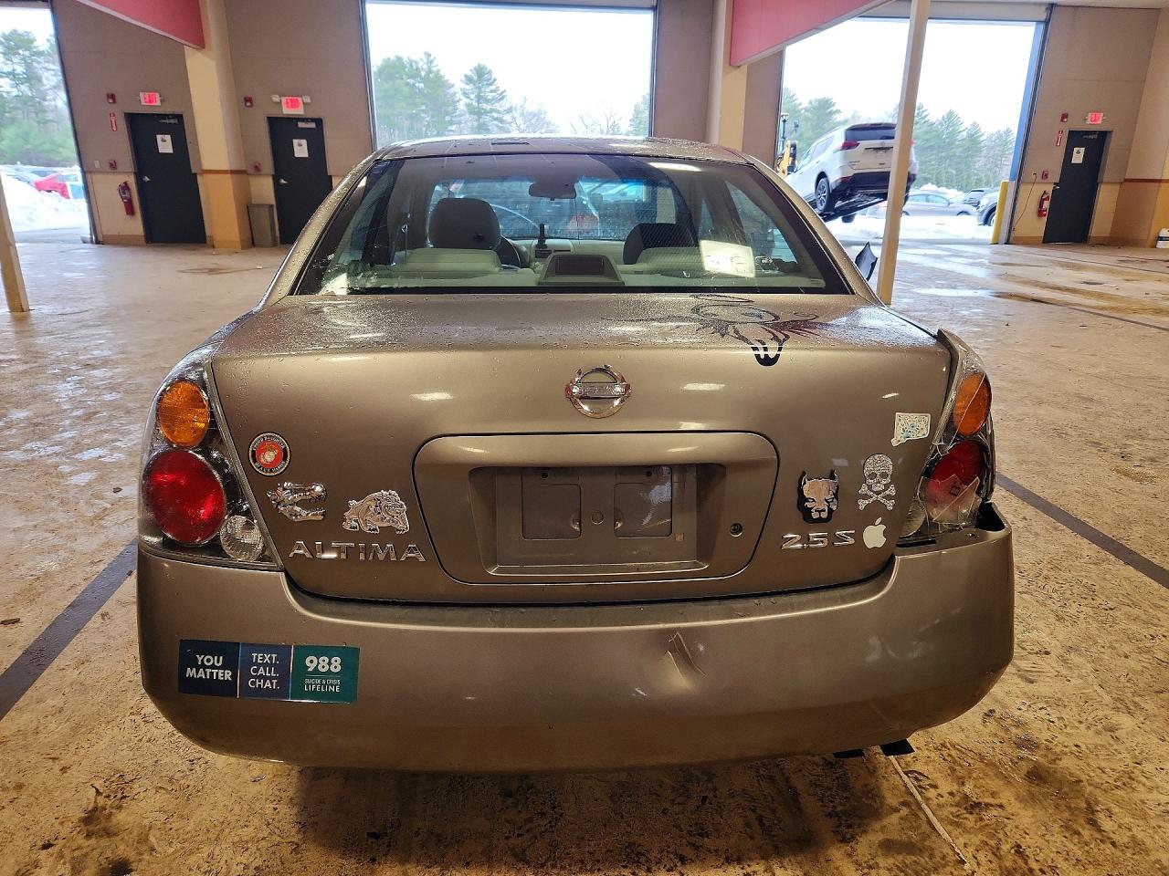 2003 Nissan Altima 2.5 Gray vin: 1N4AL11D03C113149