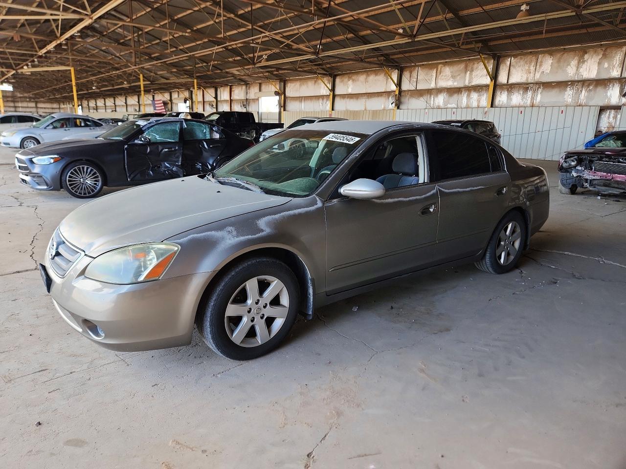 2003 Nissan Altima 2.5 Gray vin: 1N4AL11D03C147897