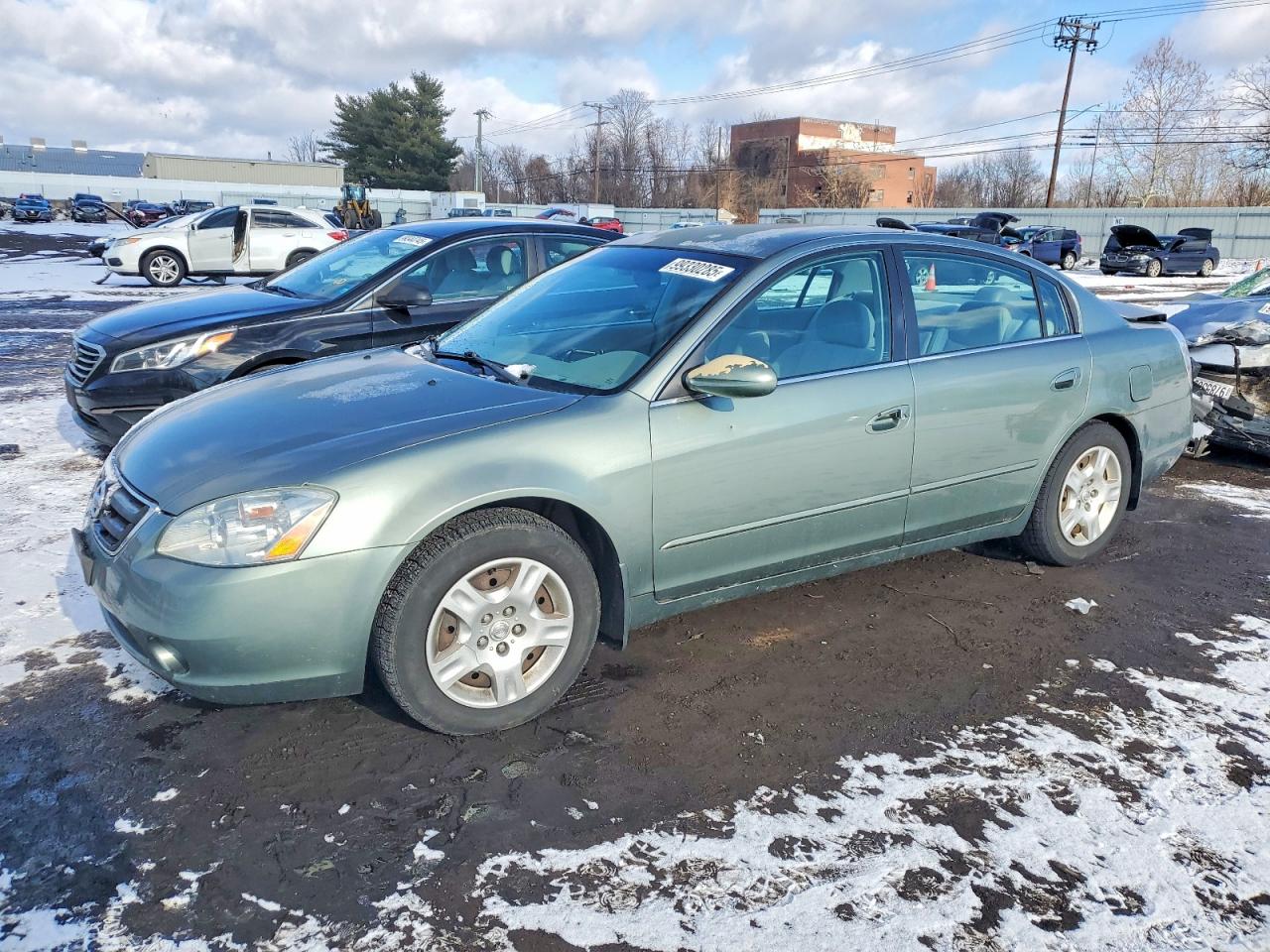 2003 Nissan Altima 2.5 Green vin: 1N4AL11D03C353267
