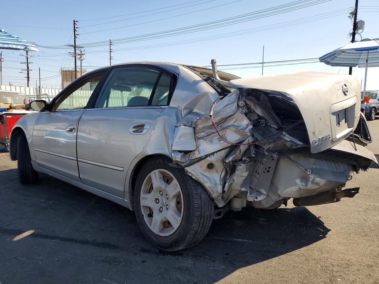 2004 Nissan Altima 2.5 Silver vin: 1N4AL11D04C133516