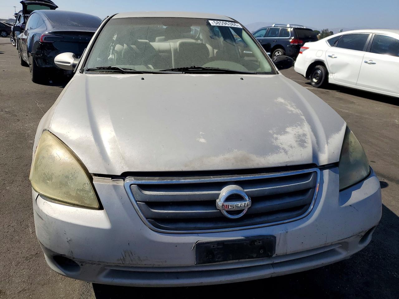 2004 Nissan Altima 2.5 Silver vin: 1N4AL11D04C133516