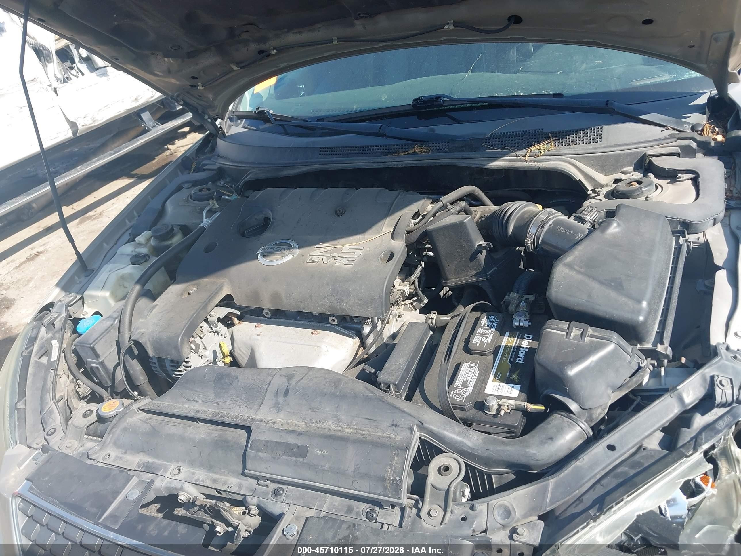 2005 Nissan Altima 2.5 S Silver vin: 1N4AL11D05N479068
