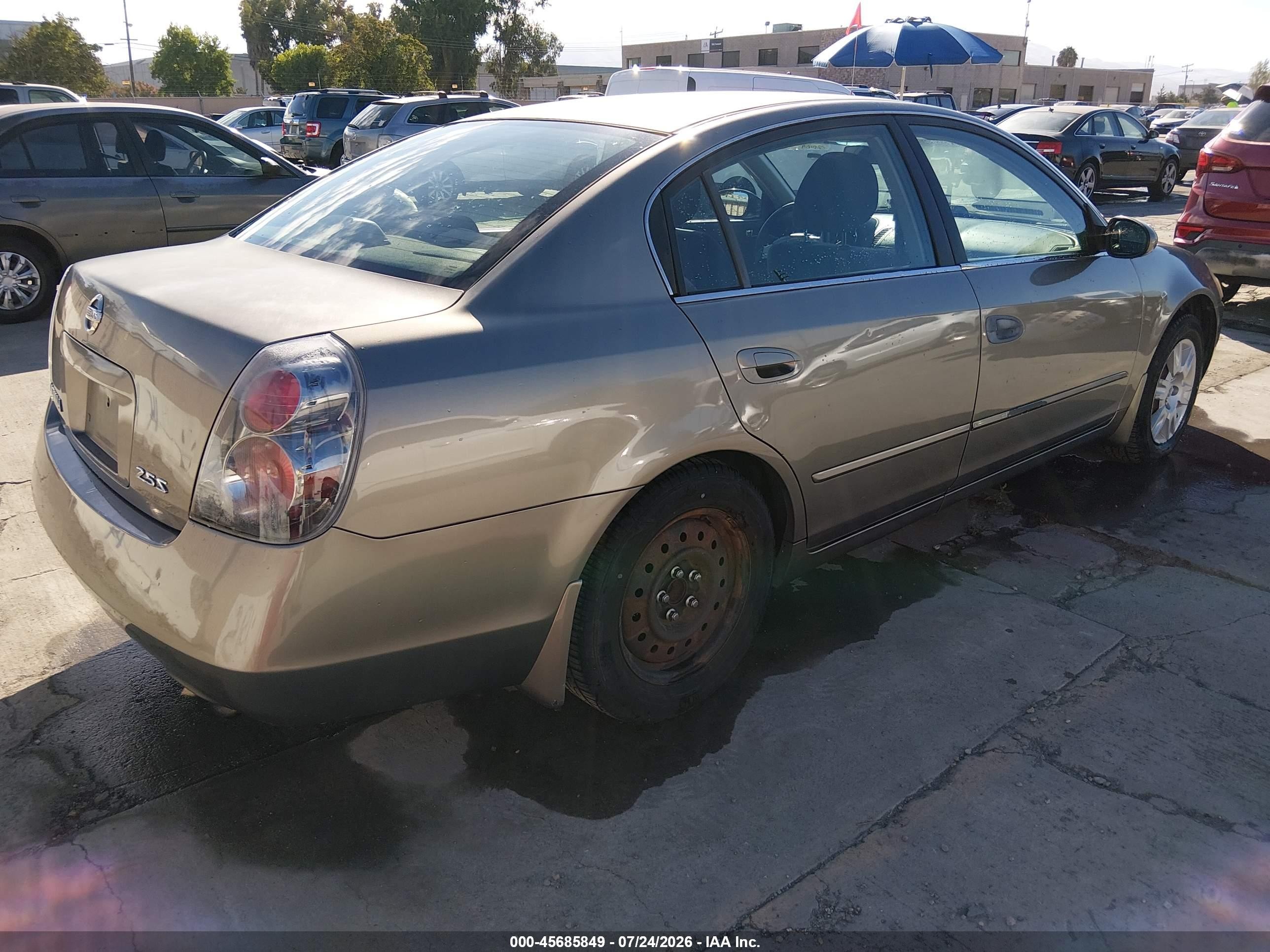 2006 Nissan Altima 2.5 S Brown vin: 1N4AL11D06C108909