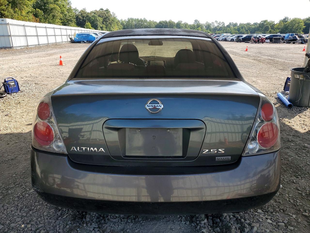 2006 Nissan Altima 2.5 Gray vin: 1N4AL11D06C204278