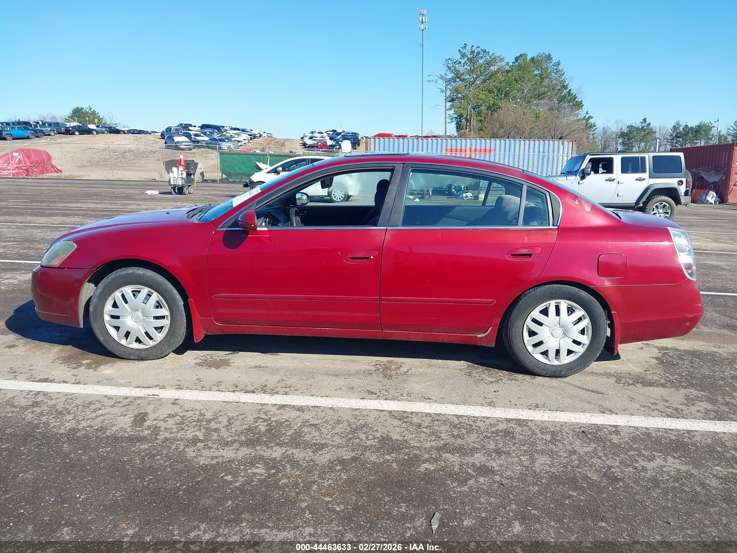 2006 Nissan Altima 2.5 S Burgundy vin: 1N4AL11D06C214714