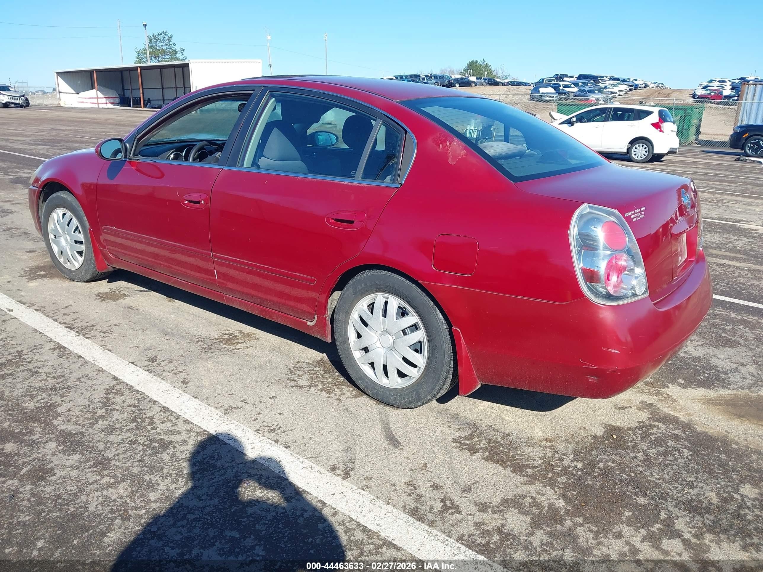 2006 Nissan Altima 2.5 S Burgundy vin: 1N4AL11D06C214714