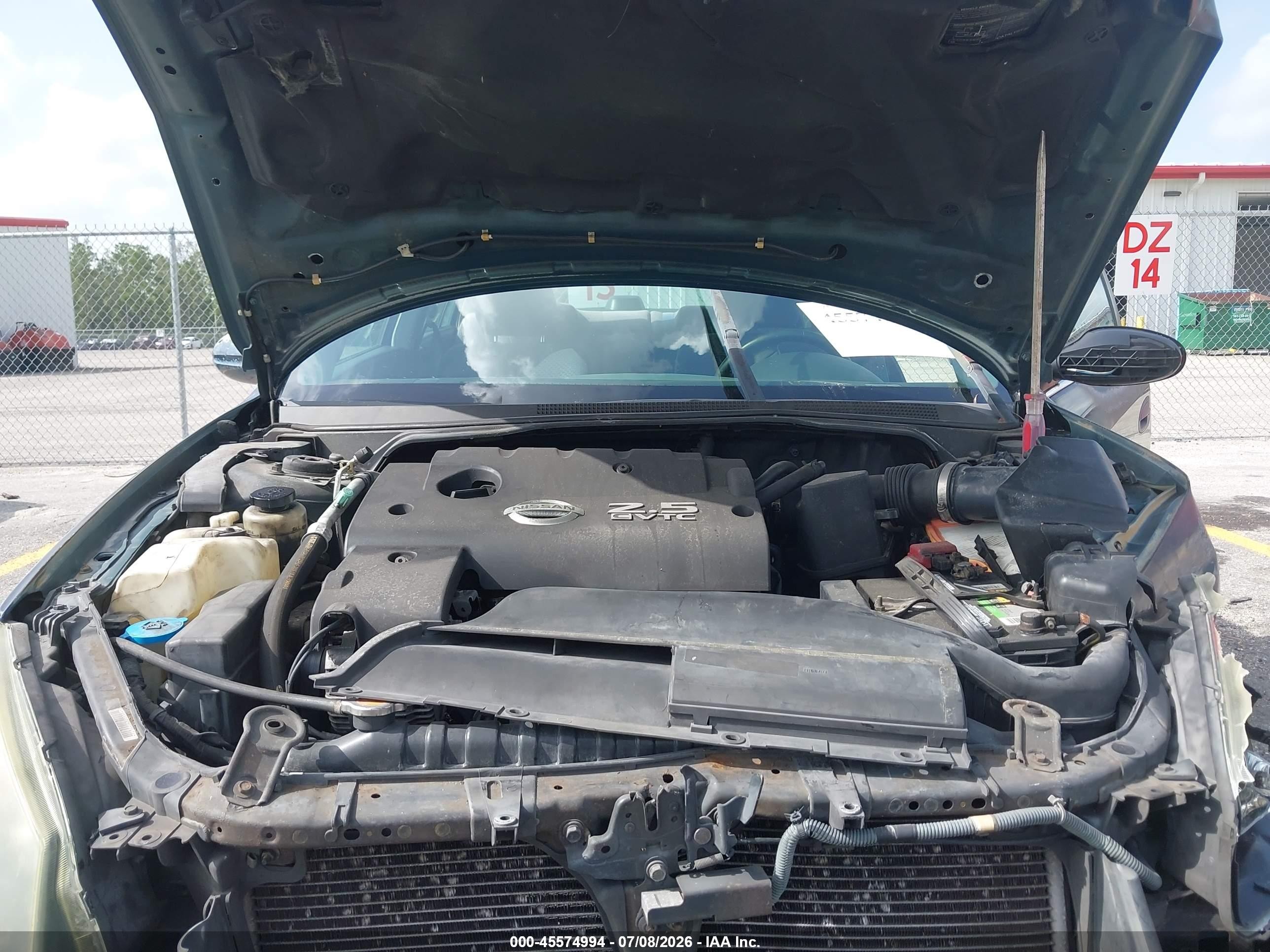 2006 Nissan Altima 2.5 S Blue vin: 1N4AL11D06C226779