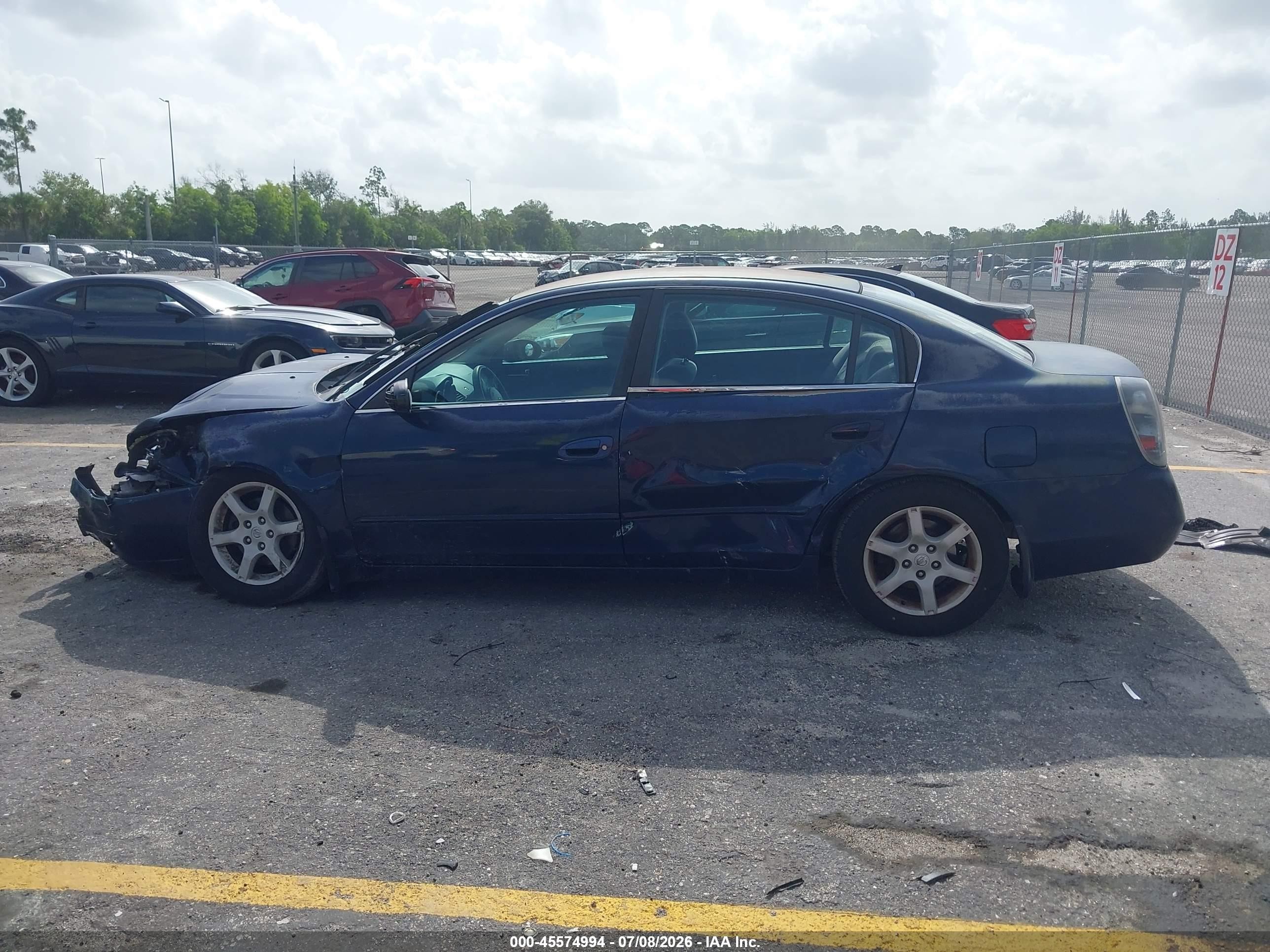 2006 Nissan Altima 2.5 S Blue vin: 1N4AL11D06C226779