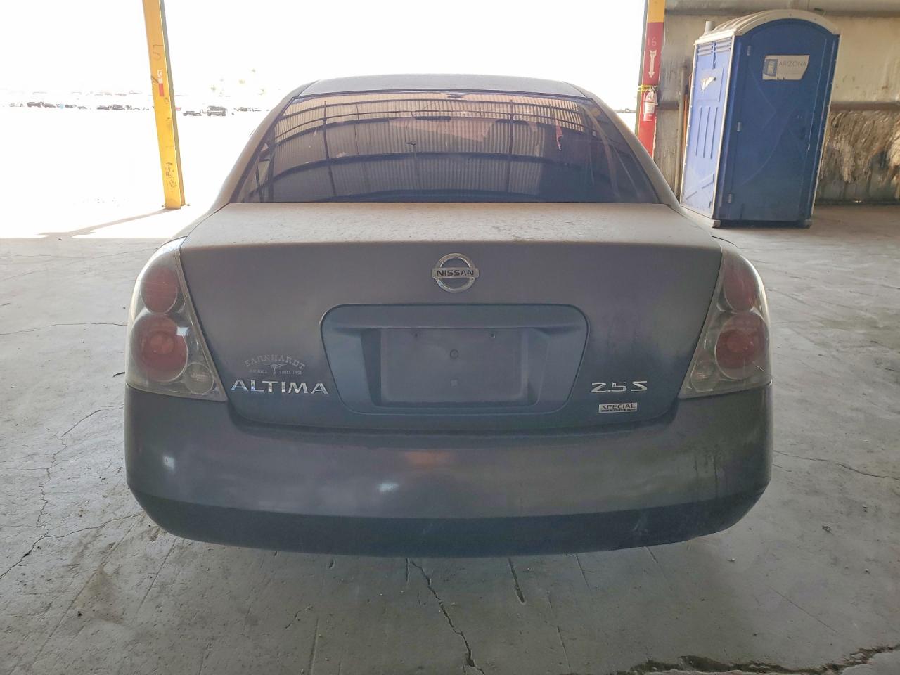2006 Nissan Altima 2.5 Gray vin: 1N4AL11D06C239760