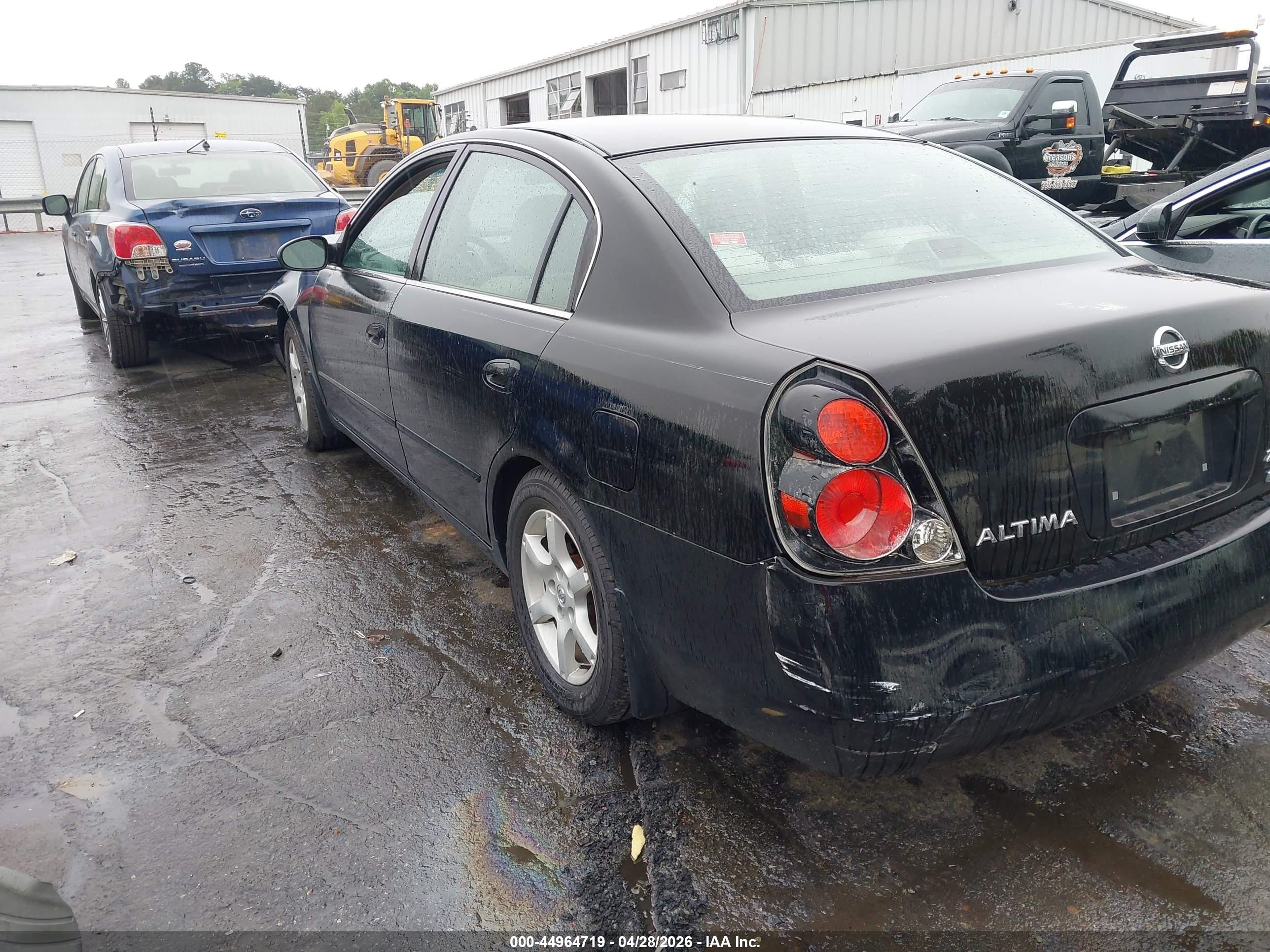 2006 Nissan Altima 2.5 S Black vin: 1N4AL11D06N330600