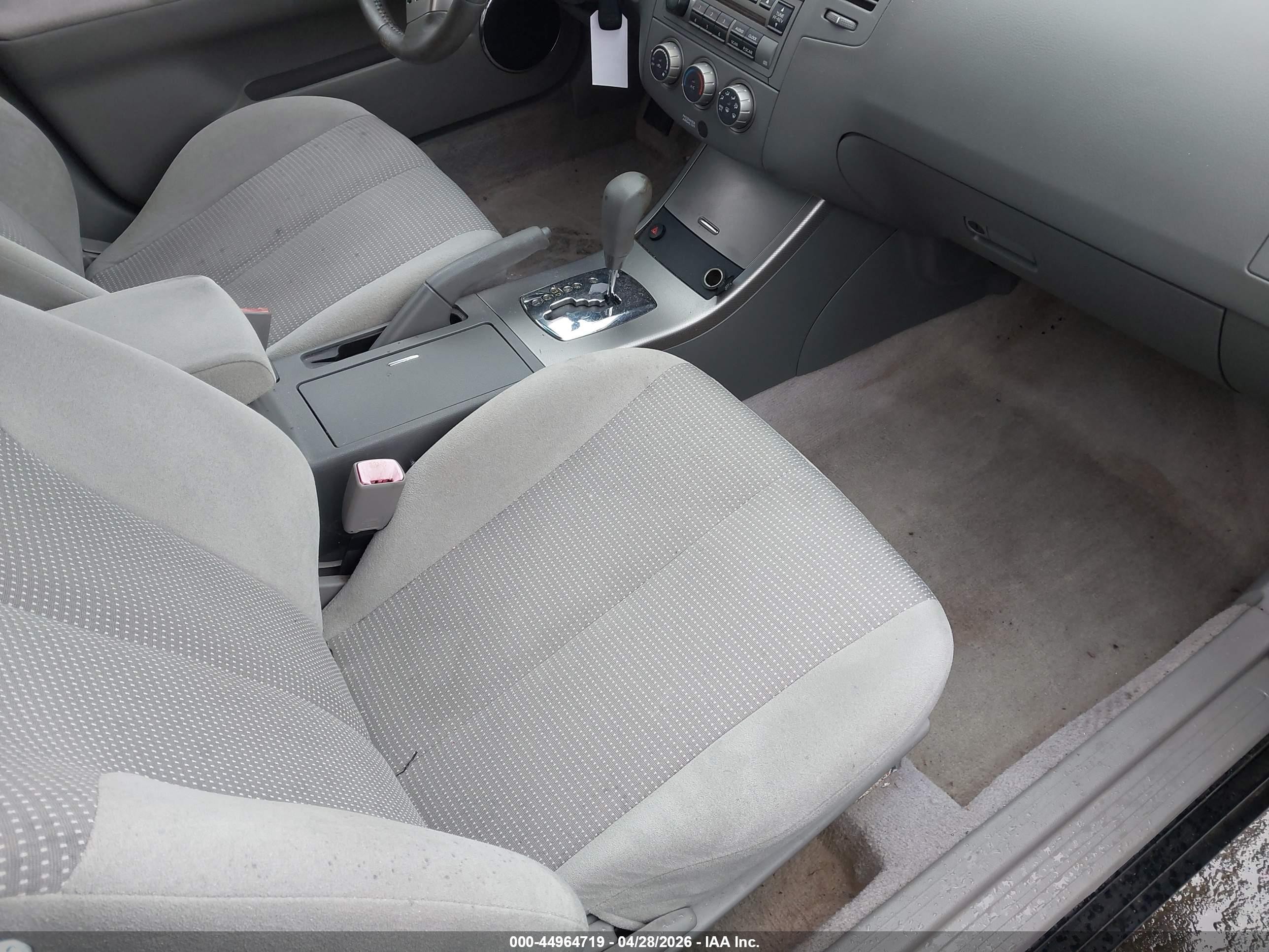 2006 Nissan Altima 2.5 S Black vin: 1N4AL11D06N330600