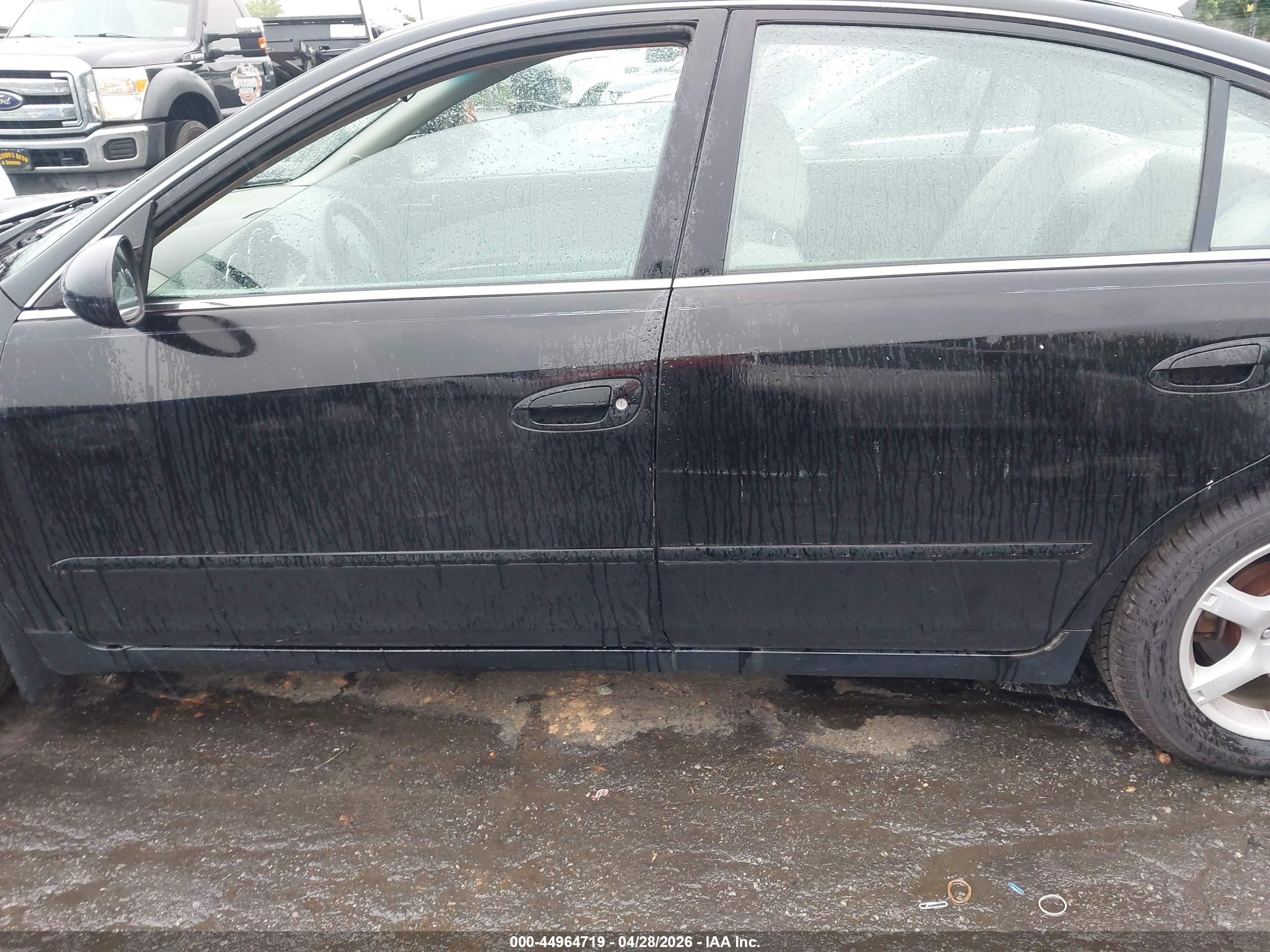 2006 Nissan Altima 2.5 S Black vin: 1N4AL11D06N330600