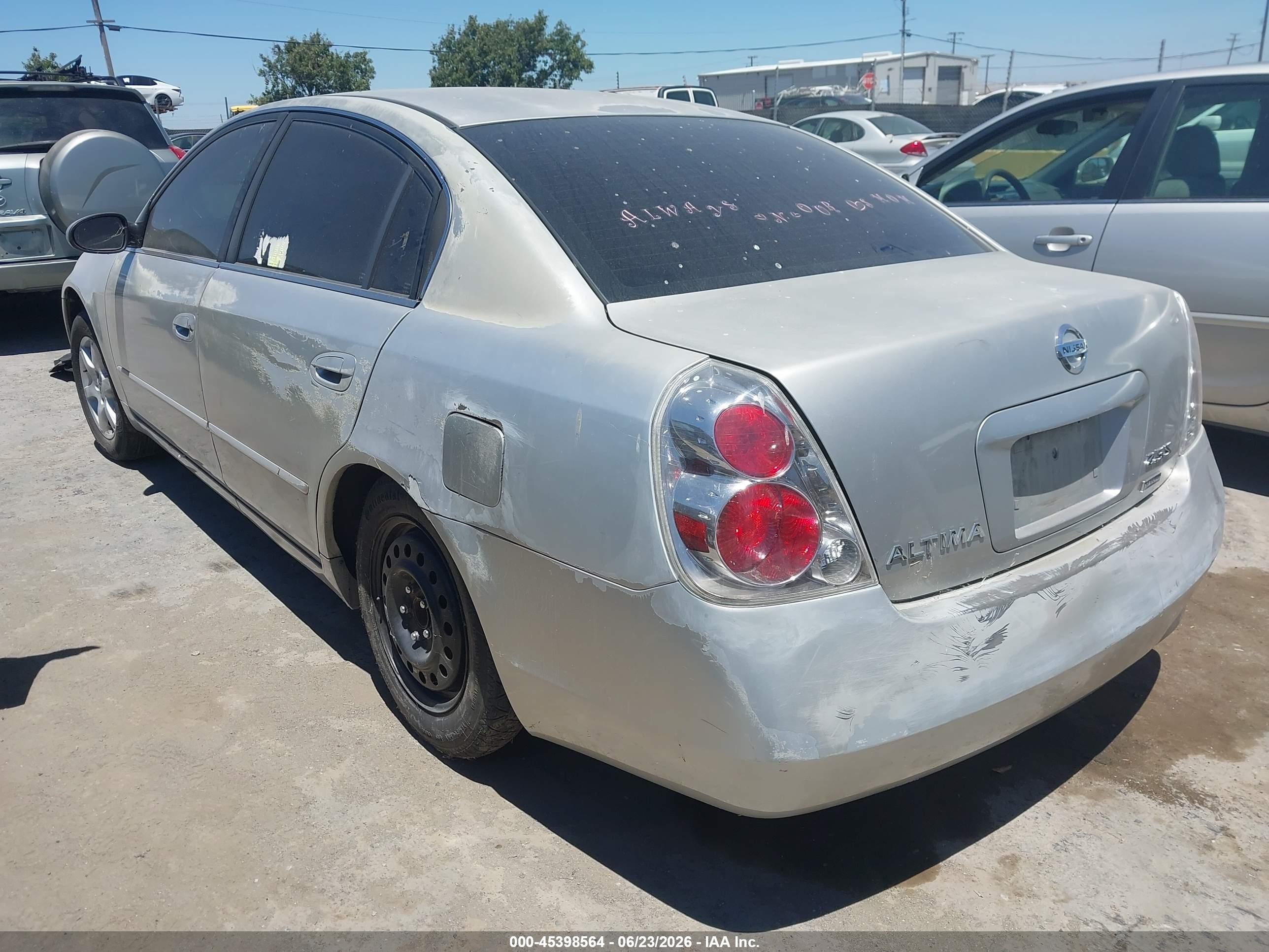 2006 Nissan Altima 2.5 S Silver vin: 1N4AL11D06N348241