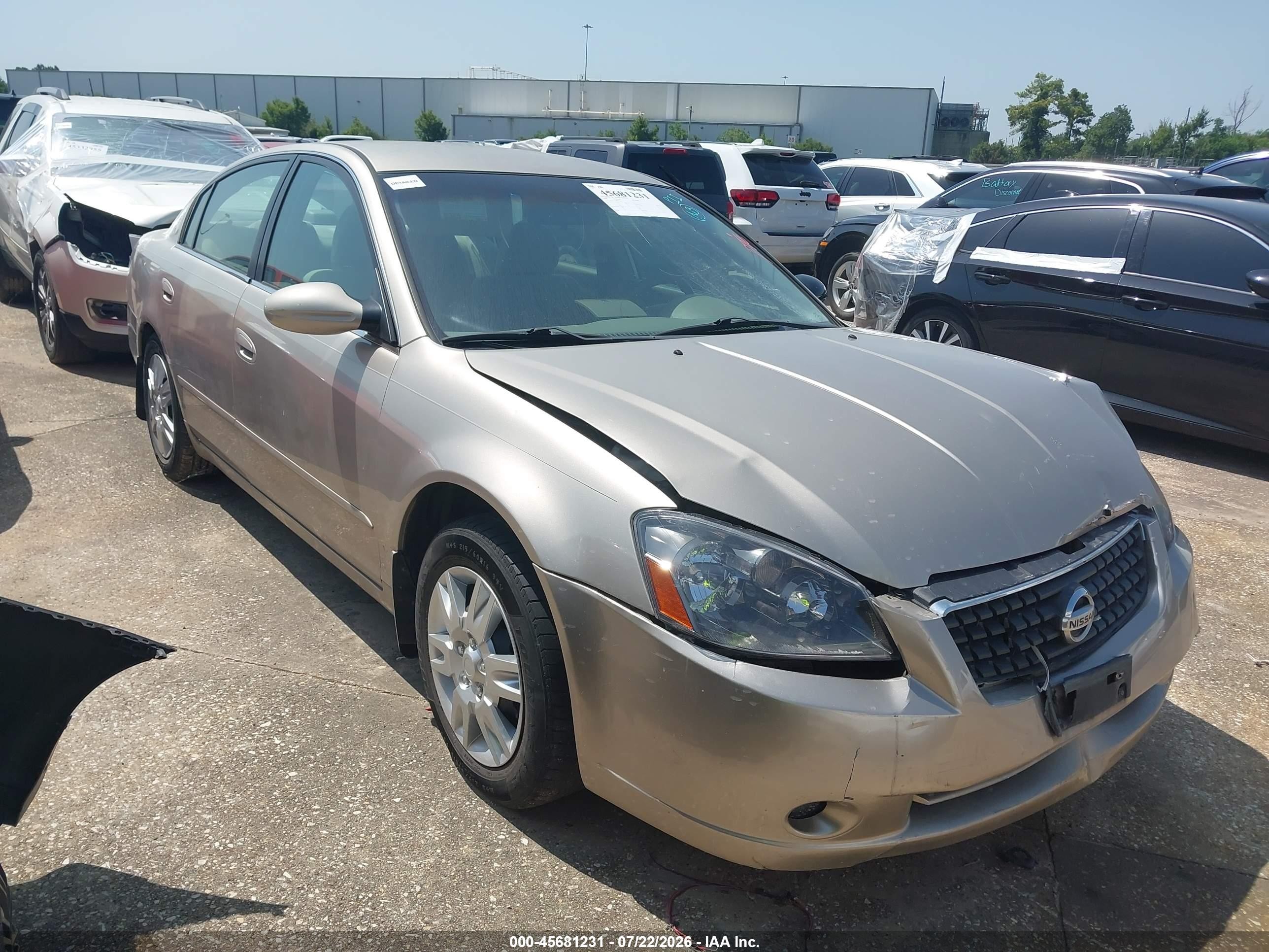 2006 Nissan Altima 2.5 S Brown vin: 1N4AL11D06N414013
