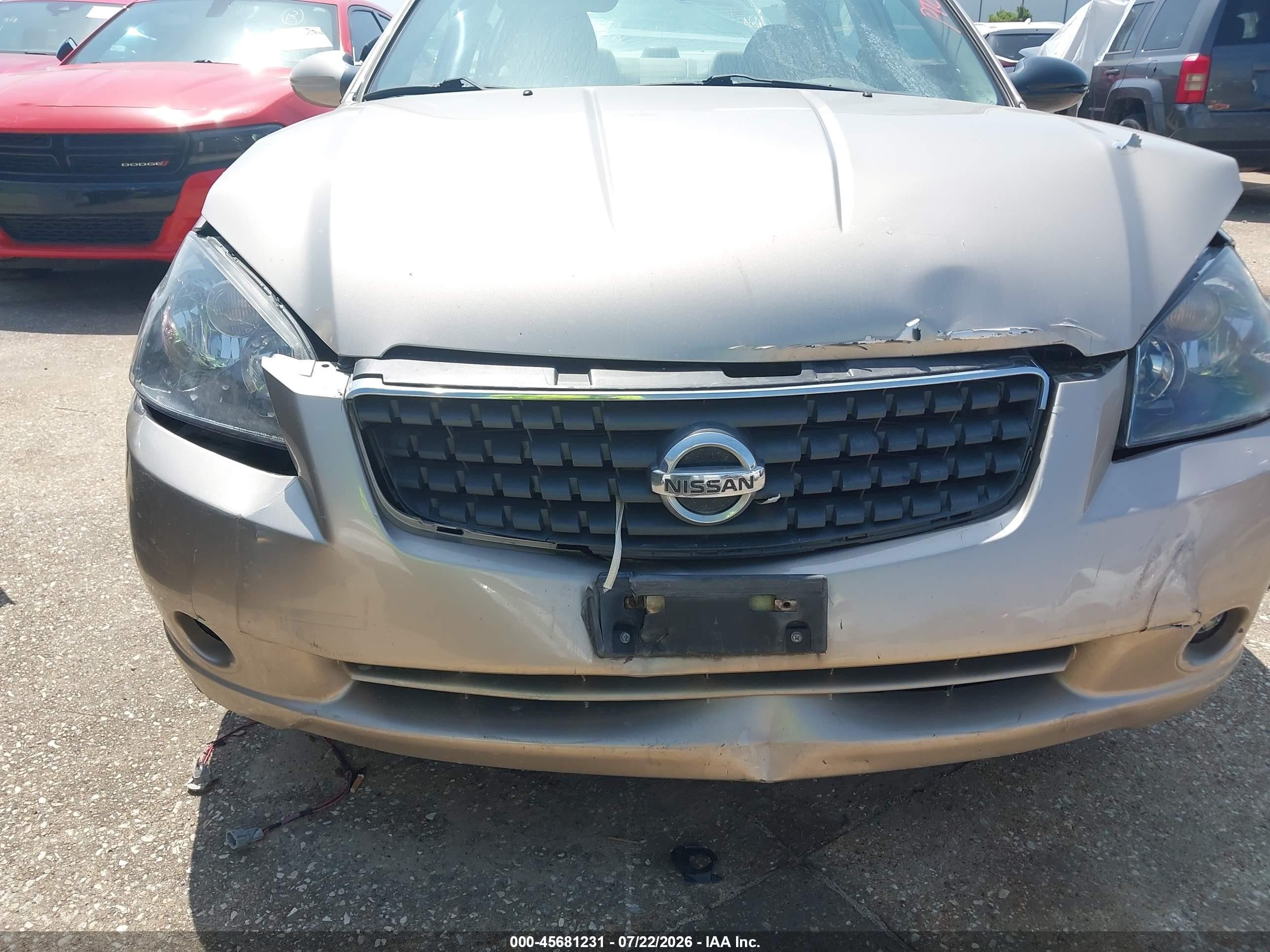 2006 Nissan Altima 2.5 S Brown vin: 1N4AL11D06N414013