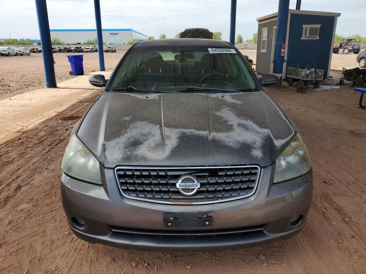 2006 Nissan Altima 2.5 Gray vin: 1N4AL11D06N422659