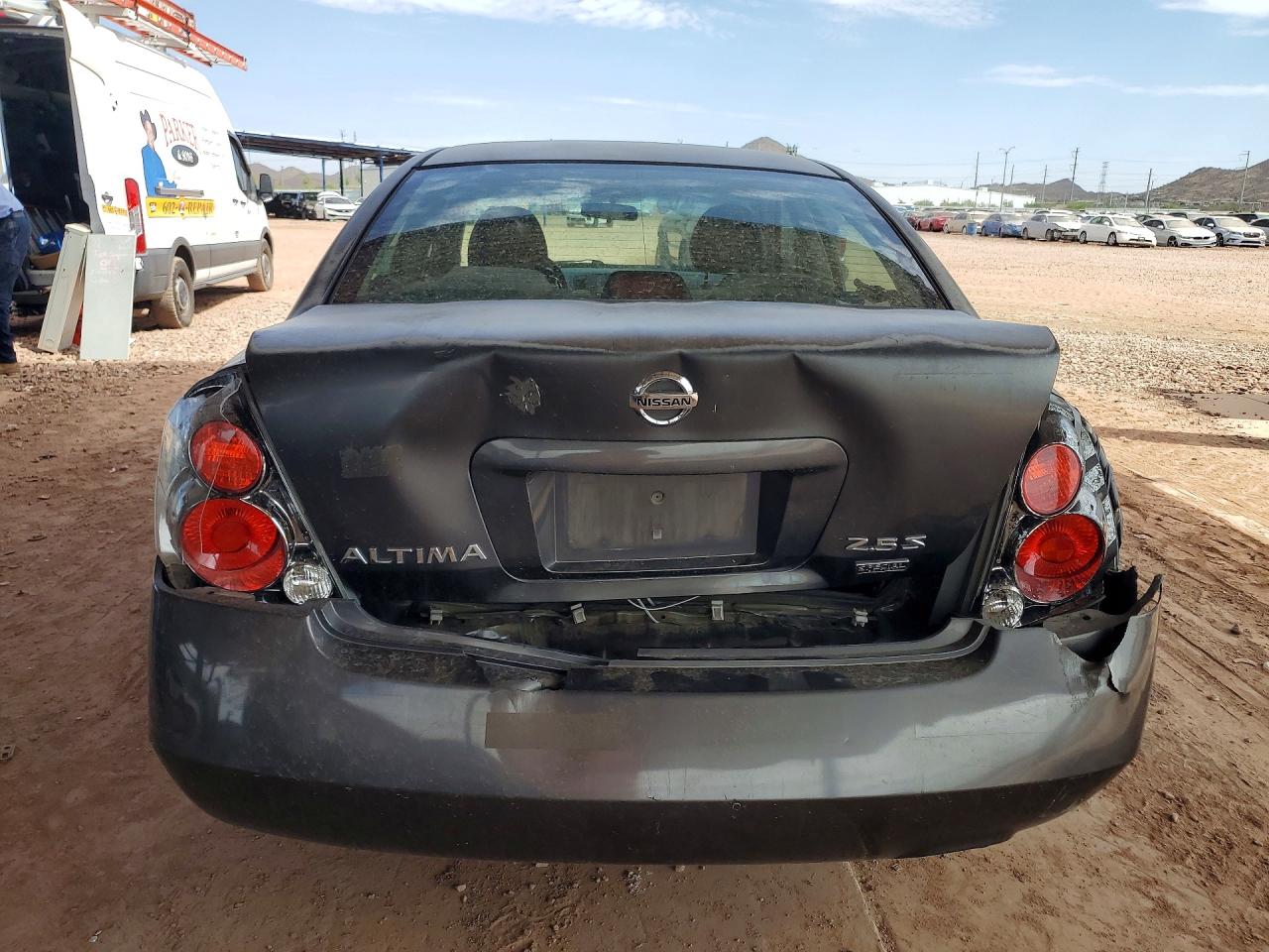 2006 Nissan Altima 2.5 Gray vin: 1N4AL11D06N422659