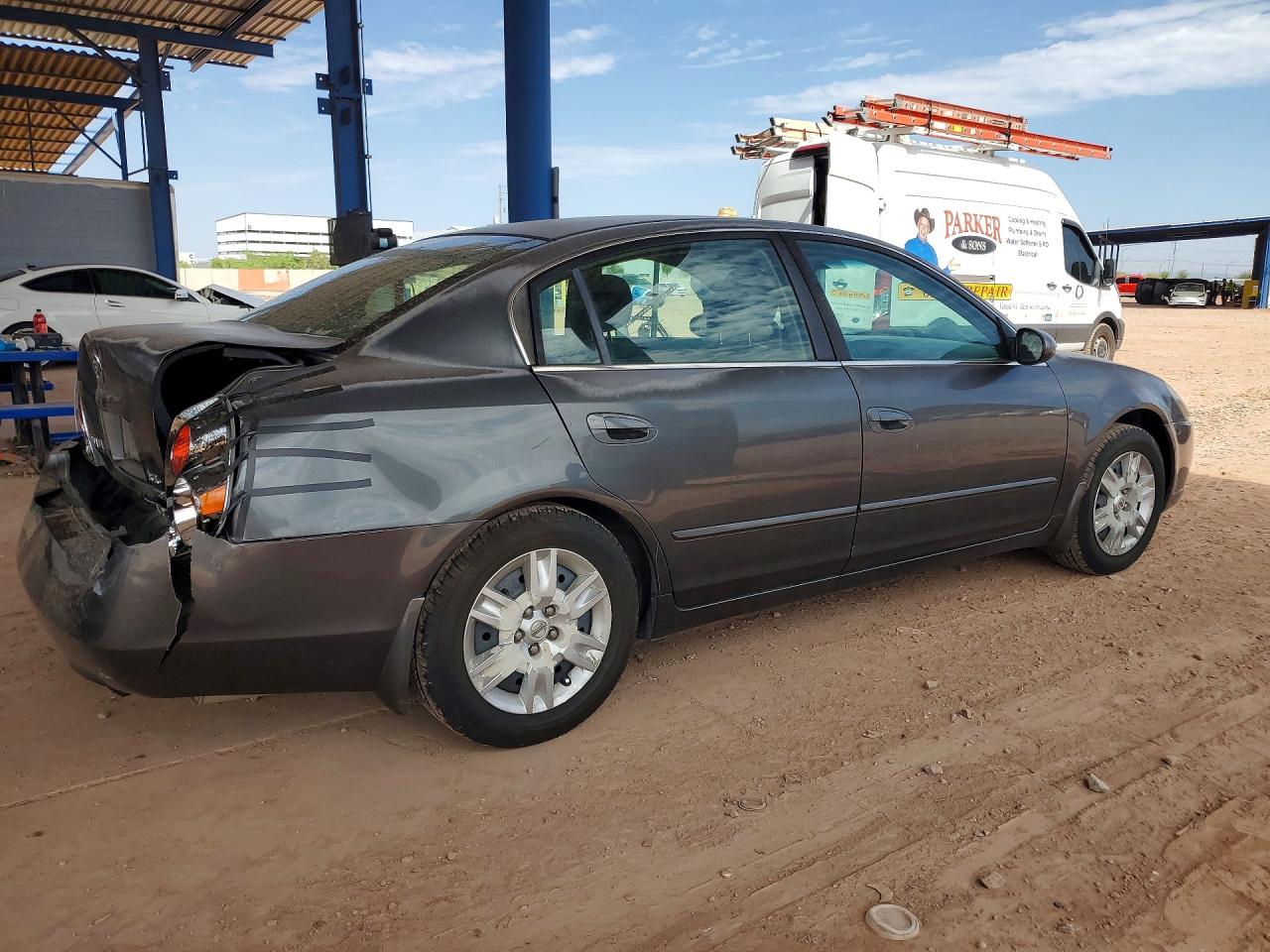 2006 Nissan Altima 2.5 Gray vin: 1N4AL11D06N422659