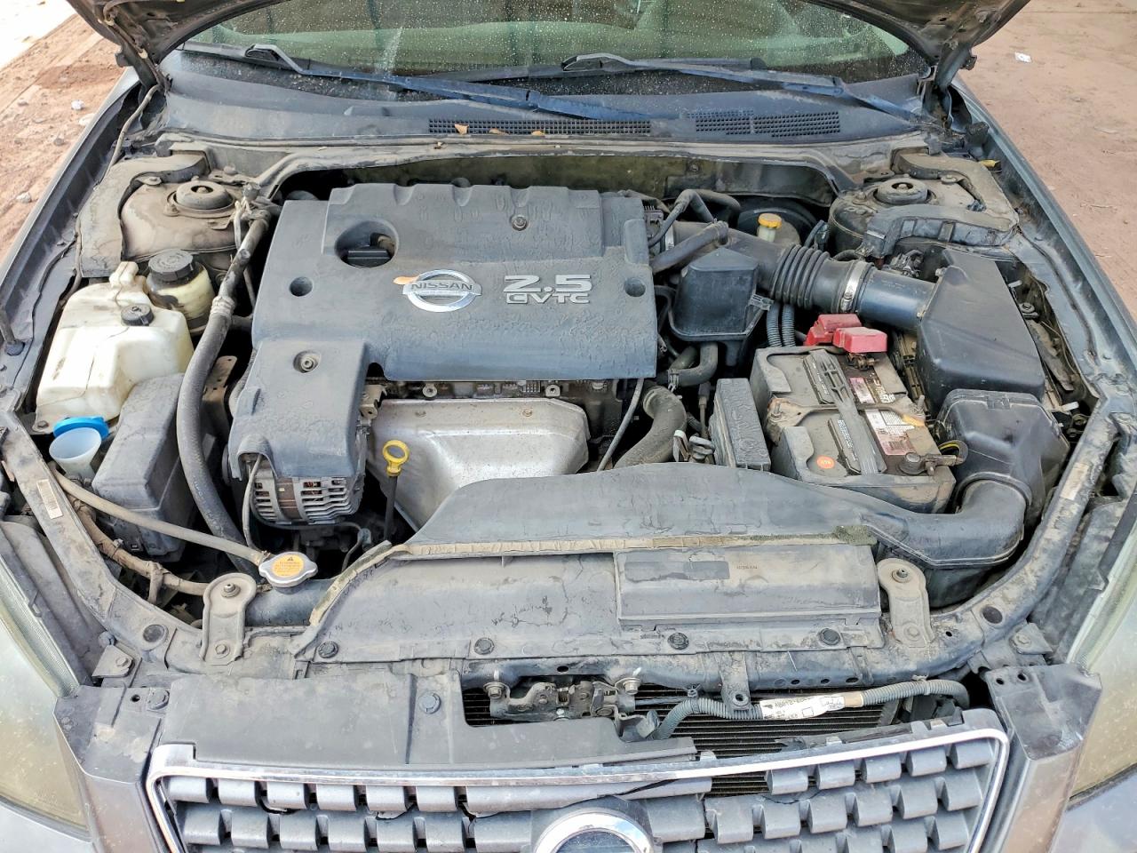 2006 Nissan Altima 2.5 Gray vin: 1N4AL11D06N422659