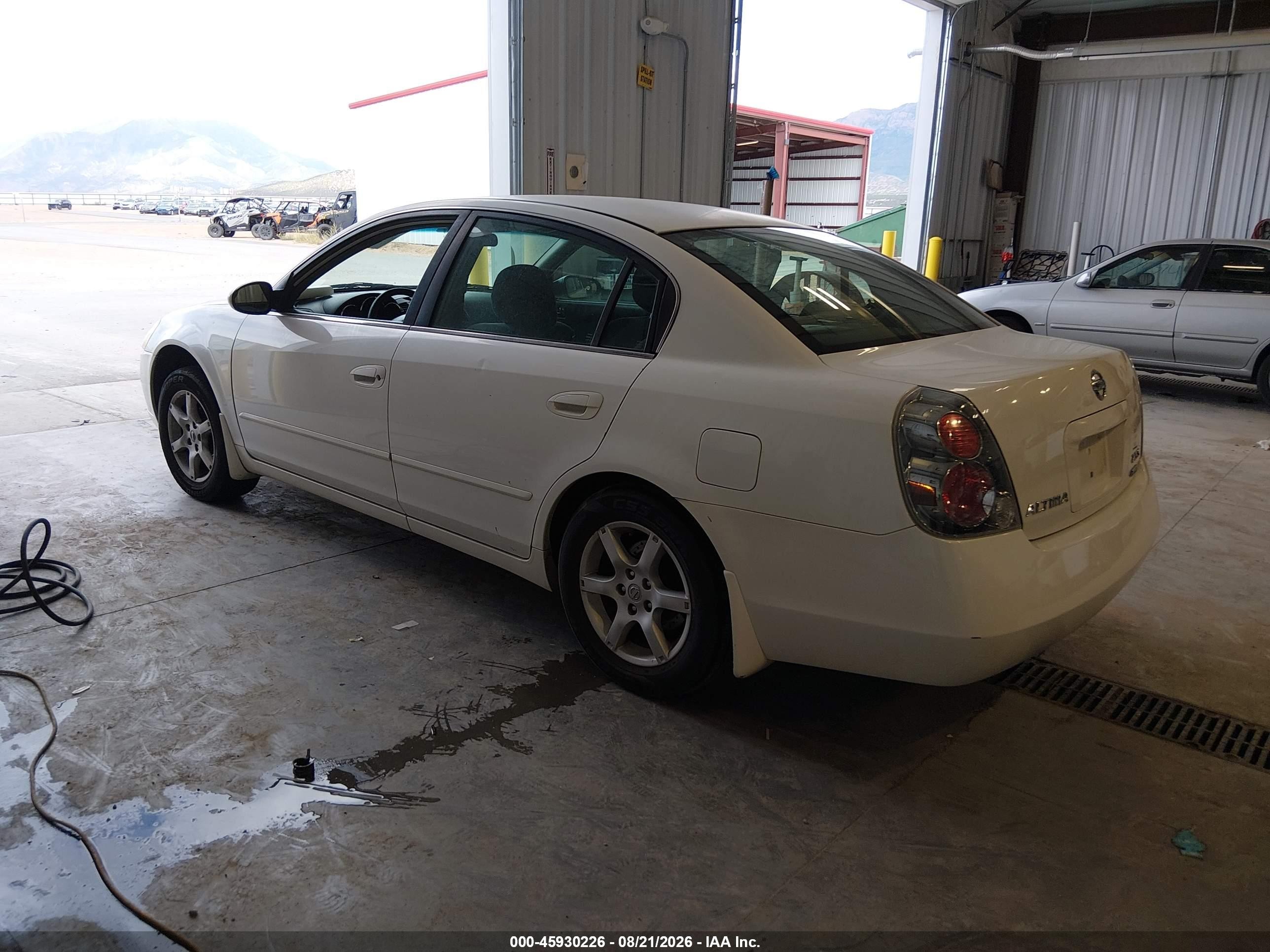 2006 Nissan Altima 2.5 S White vin: 1N4AL11D06N429546