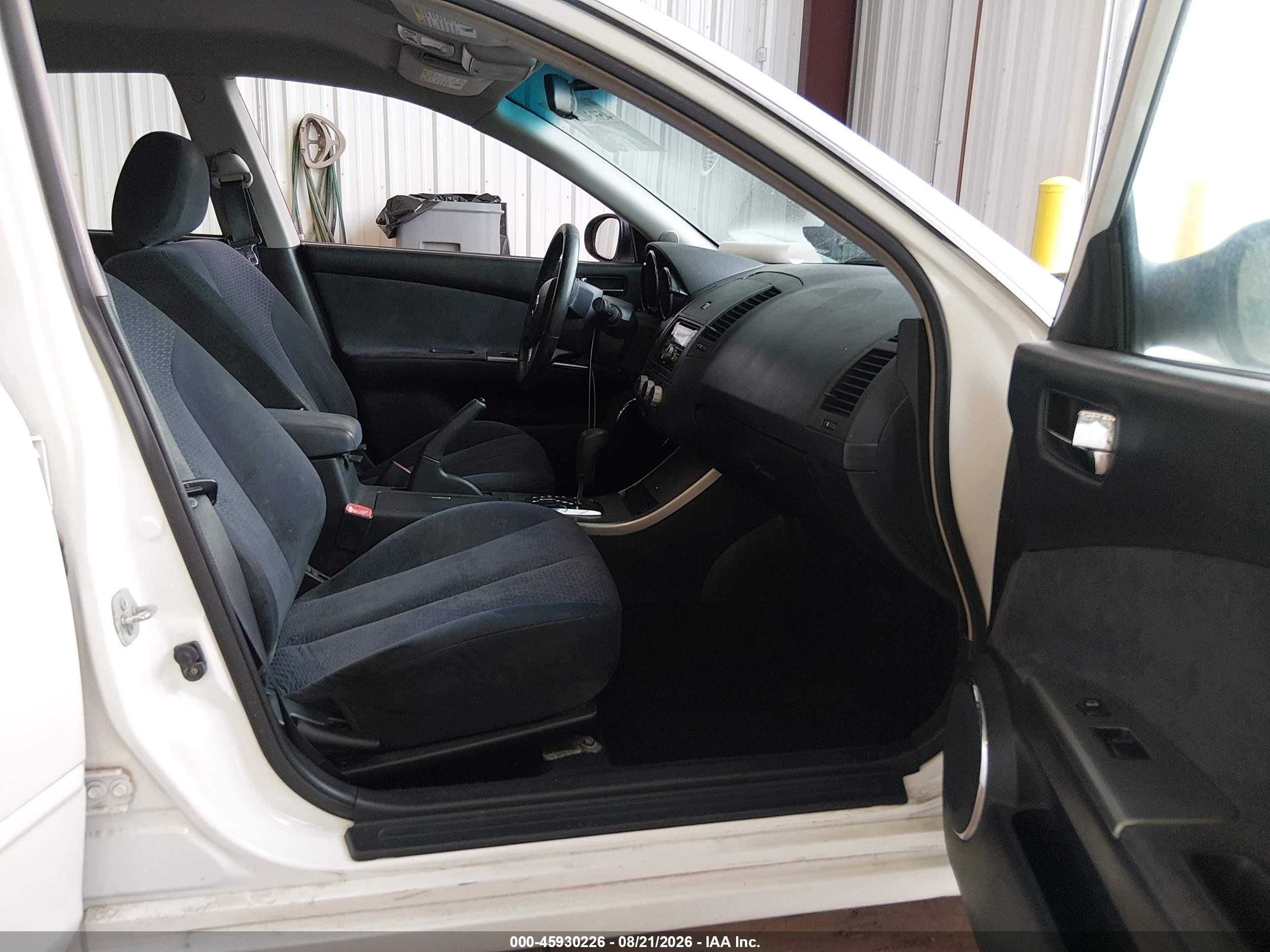 2006 Nissan Altima 2.5 S White vin: 1N4AL11D06N429546