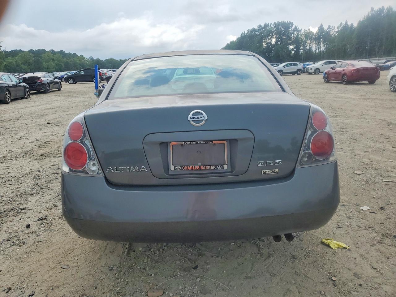 2006 Nissan Altima 2.5 Серый vin: 1N4AL11D06N435797