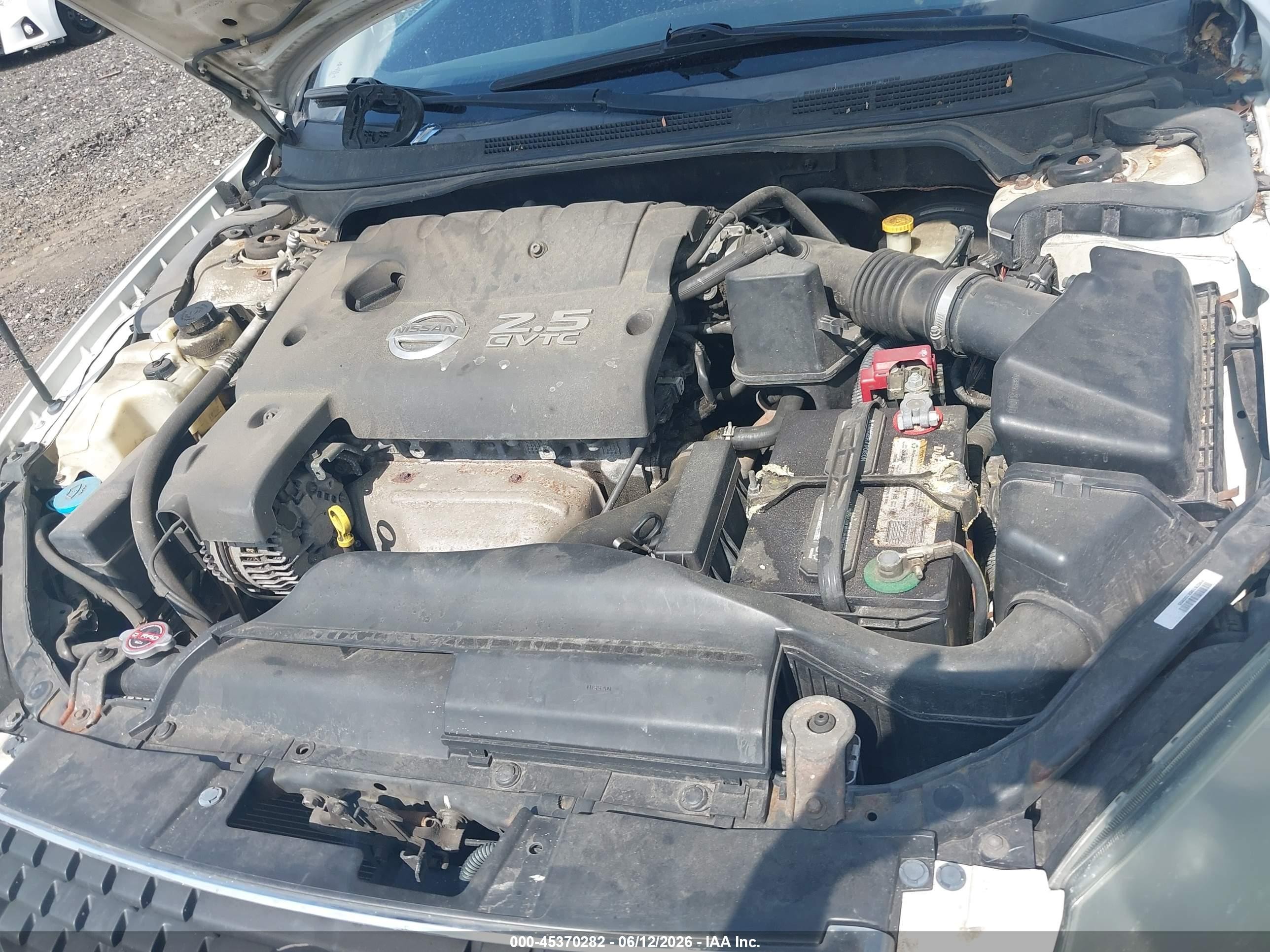 2006 Nissan Altima 2.5 S Белый vin: 1N4AL11D06N460280