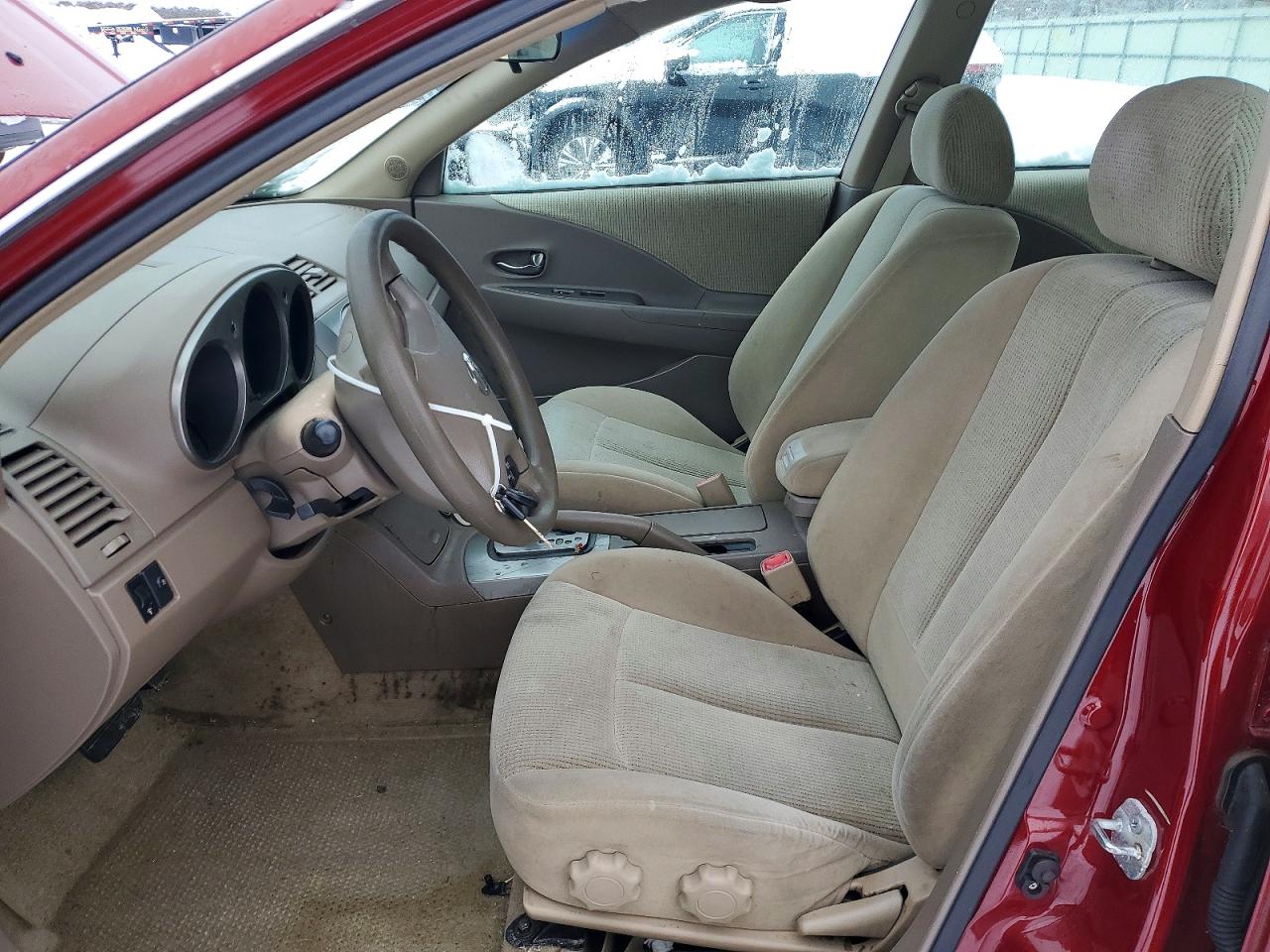 2003 Nissan Altima Красный vin: 1N4AL11D13C159637