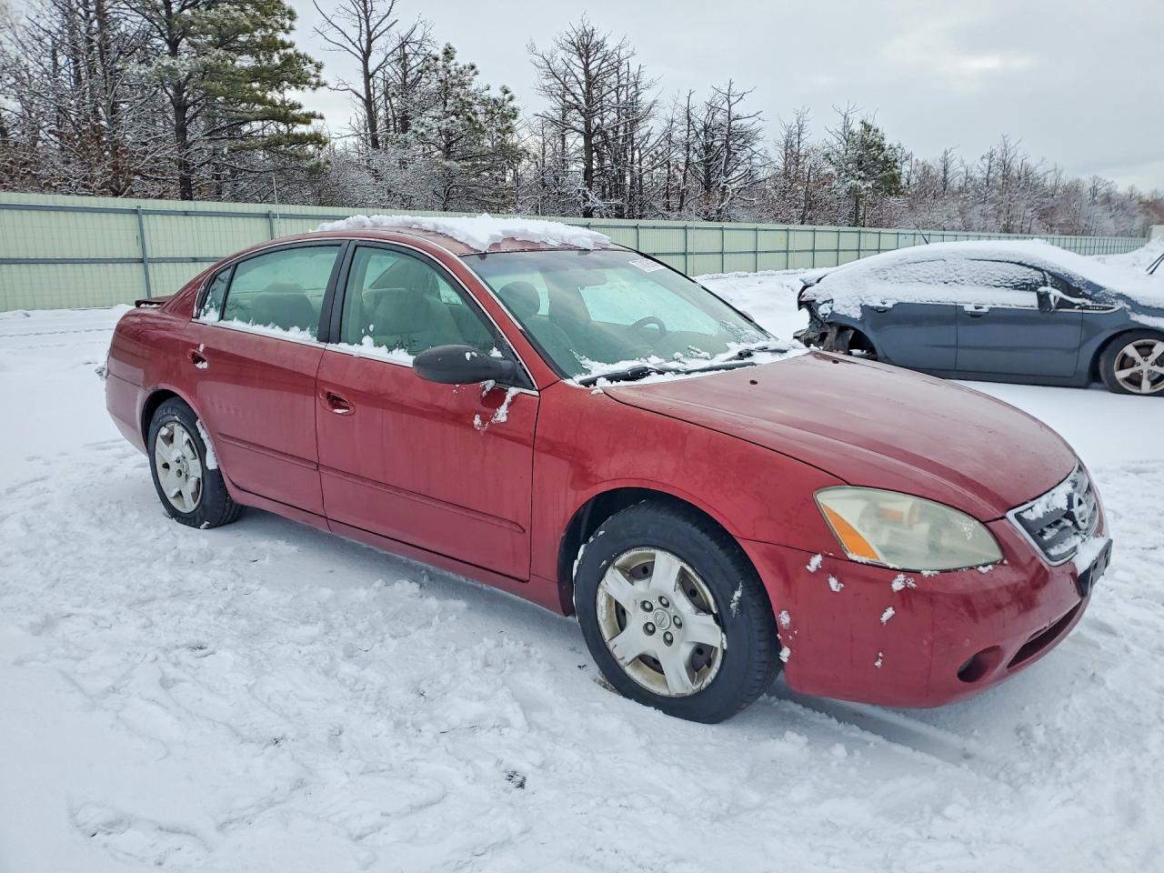2003 Nissan Altima Красный vin: 1N4AL11D13C159637