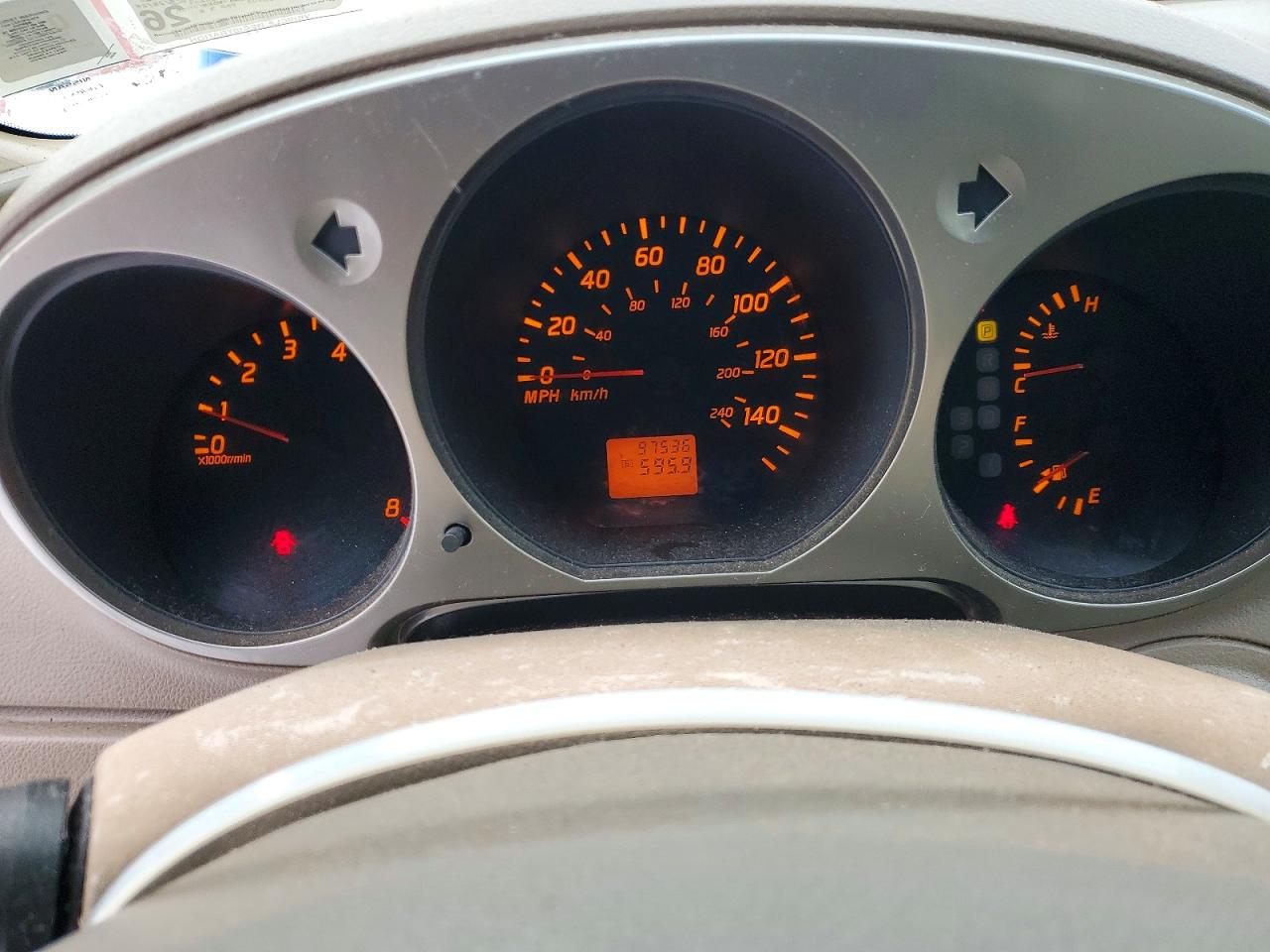 2003 Nissan Altima Красный vin: 1N4AL11D13C159637