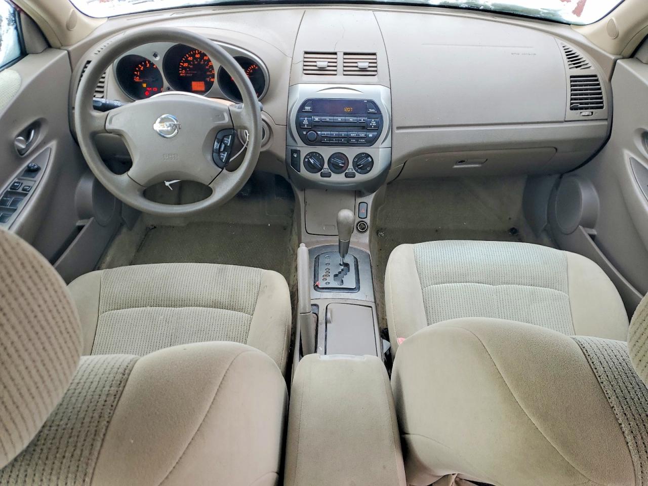 2003 Nissan Altima Красный vin: 1N4AL11D13C159637