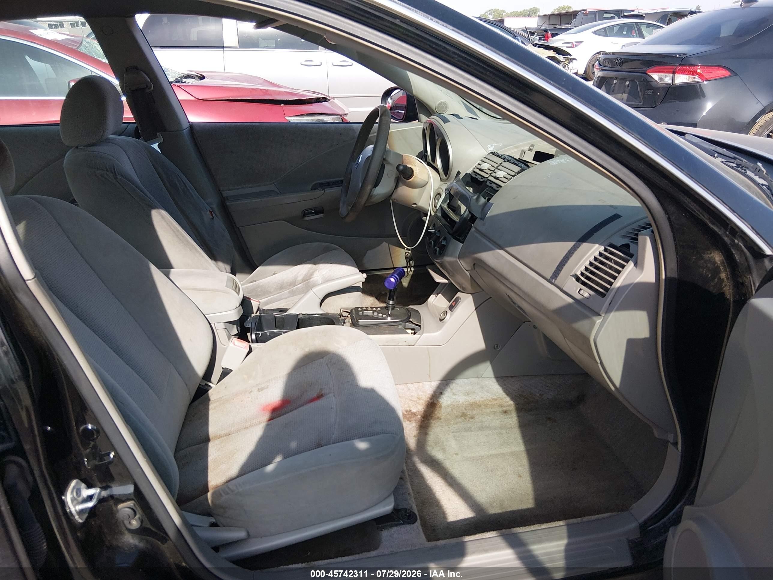 2003 Nissan Altima 2.5 S Black vin: 1N4AL11D13C168760