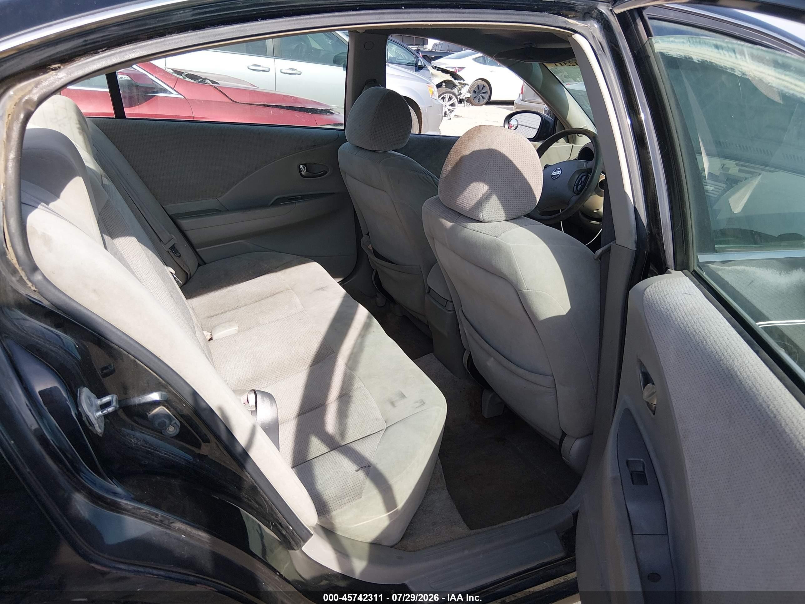2003 Nissan Altima 2.5 S Black vin: 1N4AL11D13C168760
