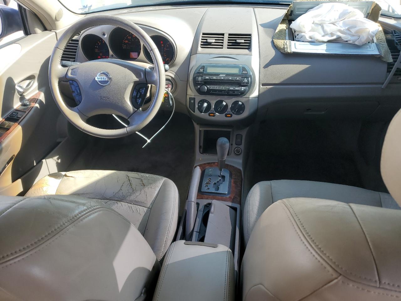 2003 Nissan Altima Base Белый vin: 1N4AL11D13C210070