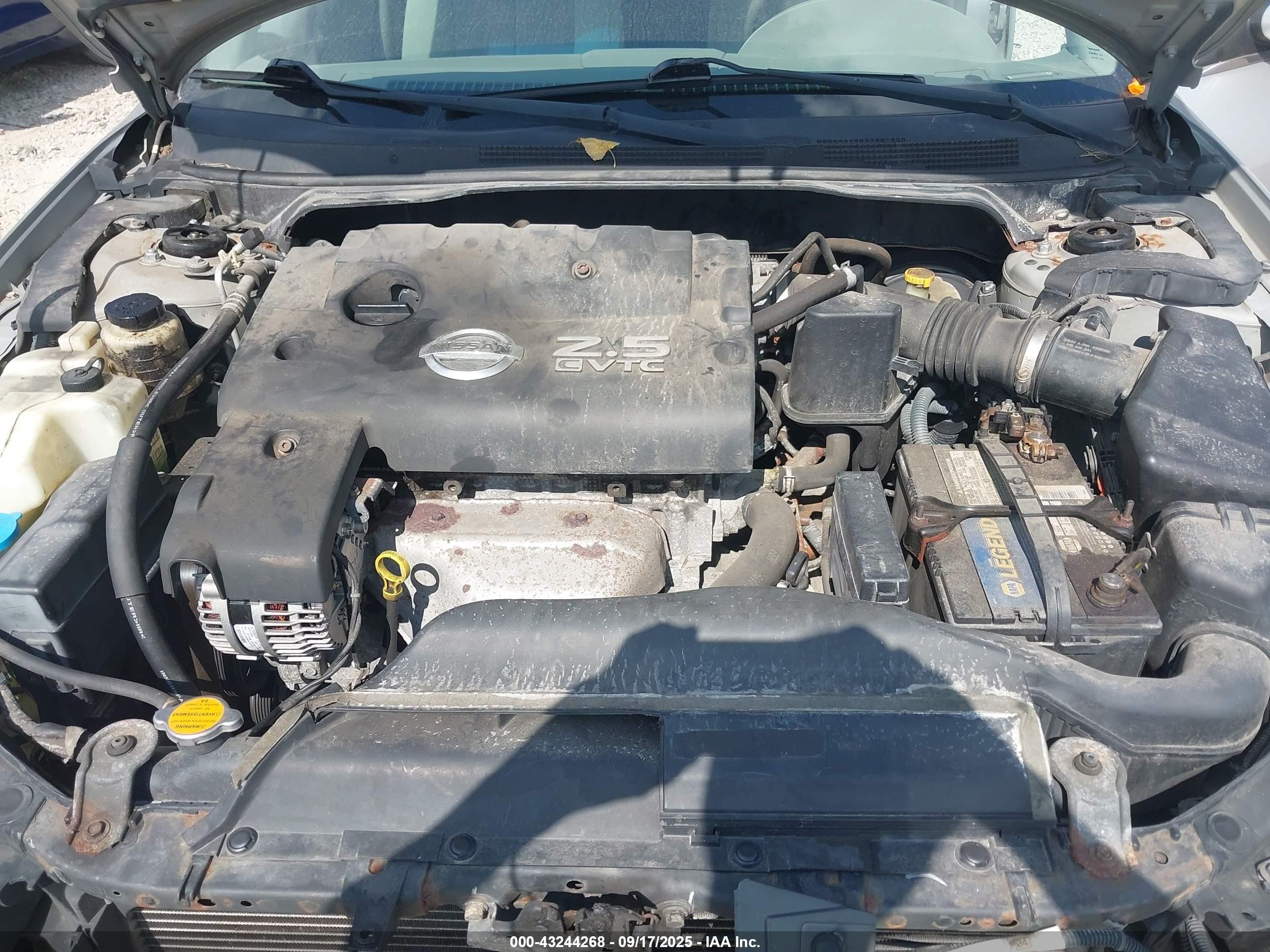 2003 Nissan Altima 2.5 S Silver vin: 1N4AL11D13C271810