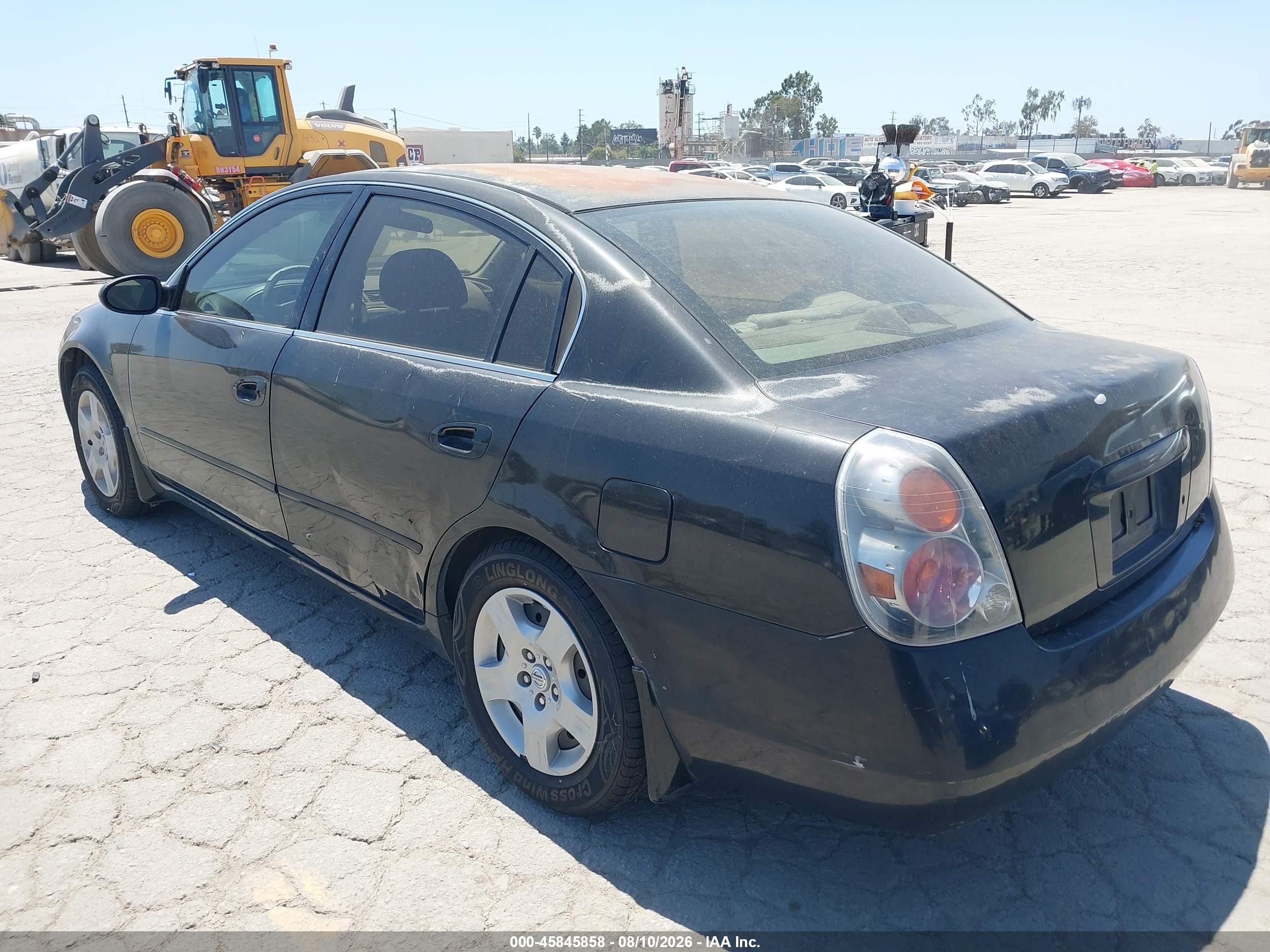 2003 Nissan Altima 2.5 S Black vin: 1N4AL11D13C303753