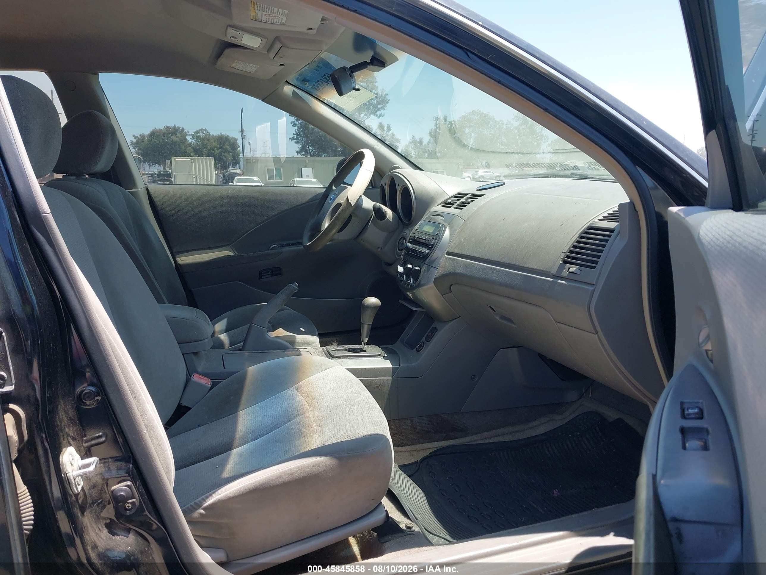 2003 Nissan Altima 2.5 S Black vin: 1N4AL11D13C303753