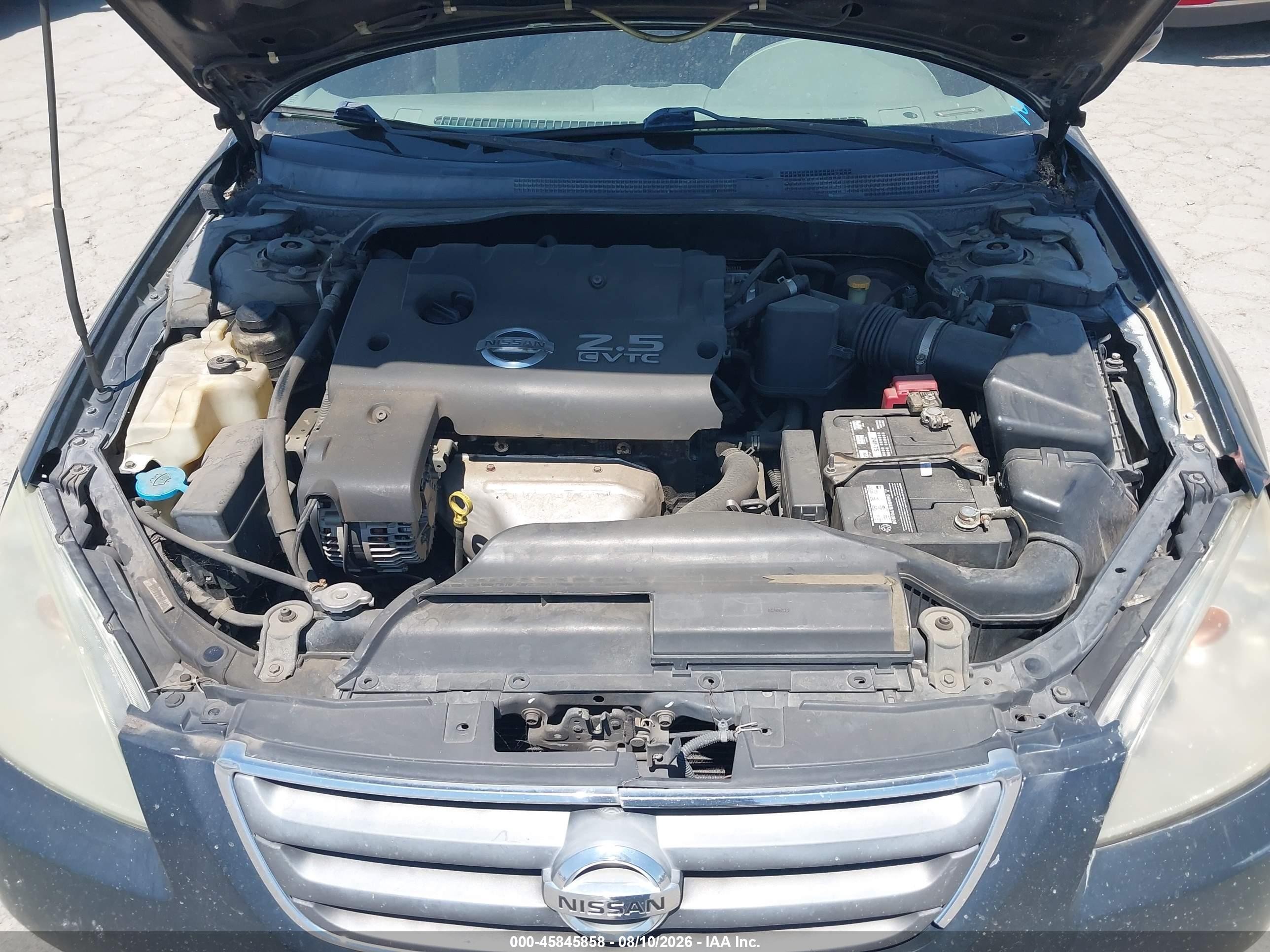 2003 Nissan Altima 2.5 S Black vin: 1N4AL11D13C303753