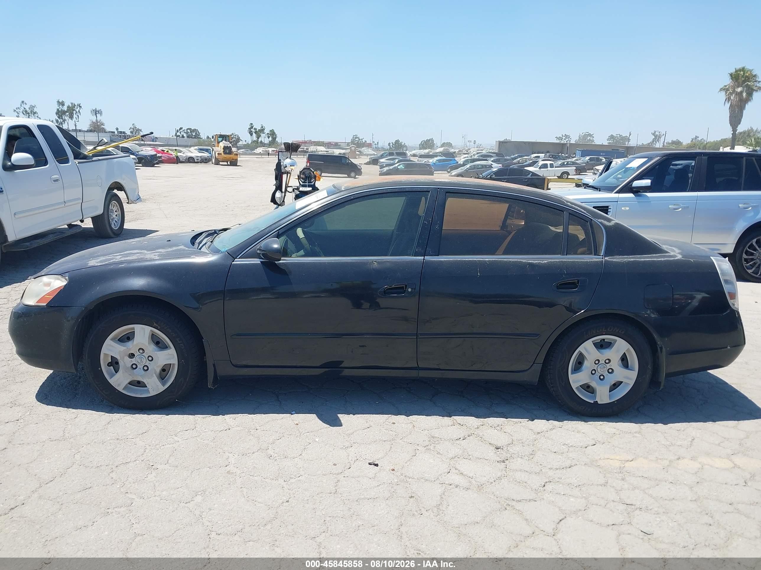 2003 Nissan Altima 2.5 S Black vin: 1N4AL11D13C303753