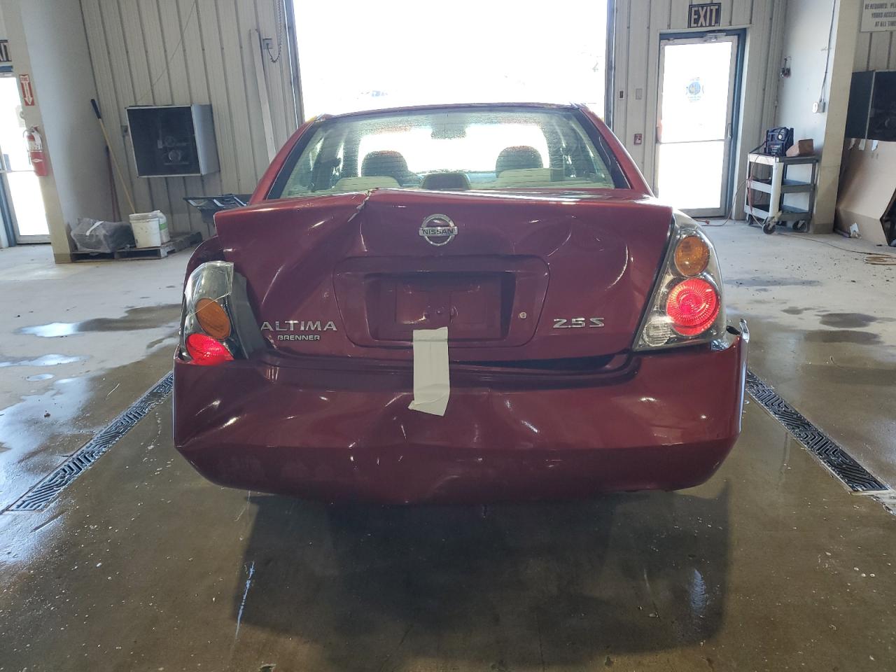 2004 Nissan Altima 2.5 Burgundy vin: 1N4AL11D14C161809