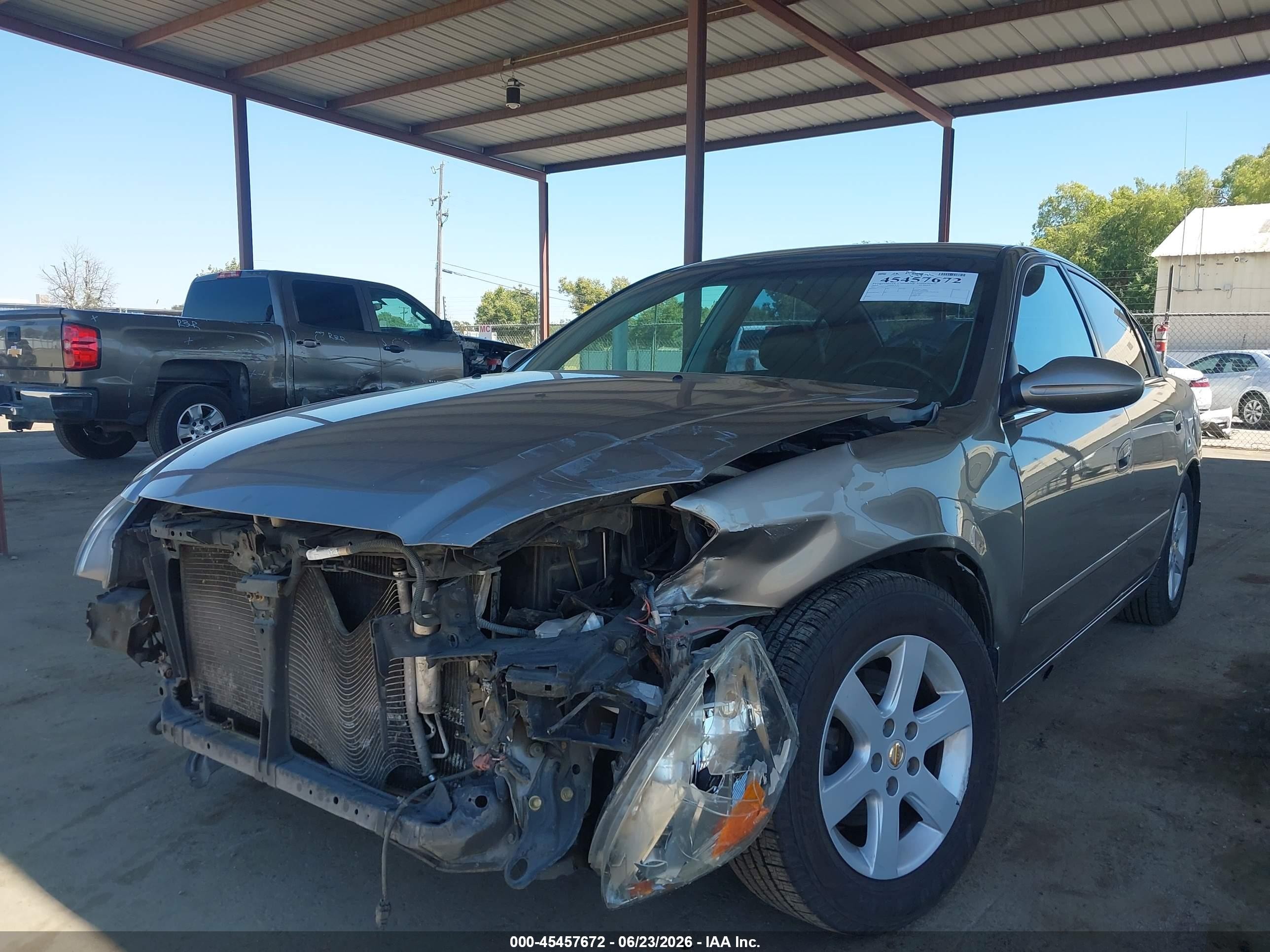2004 Nissan Altima 2.5 Sl Gray vin: 1N4AL11D14C193384