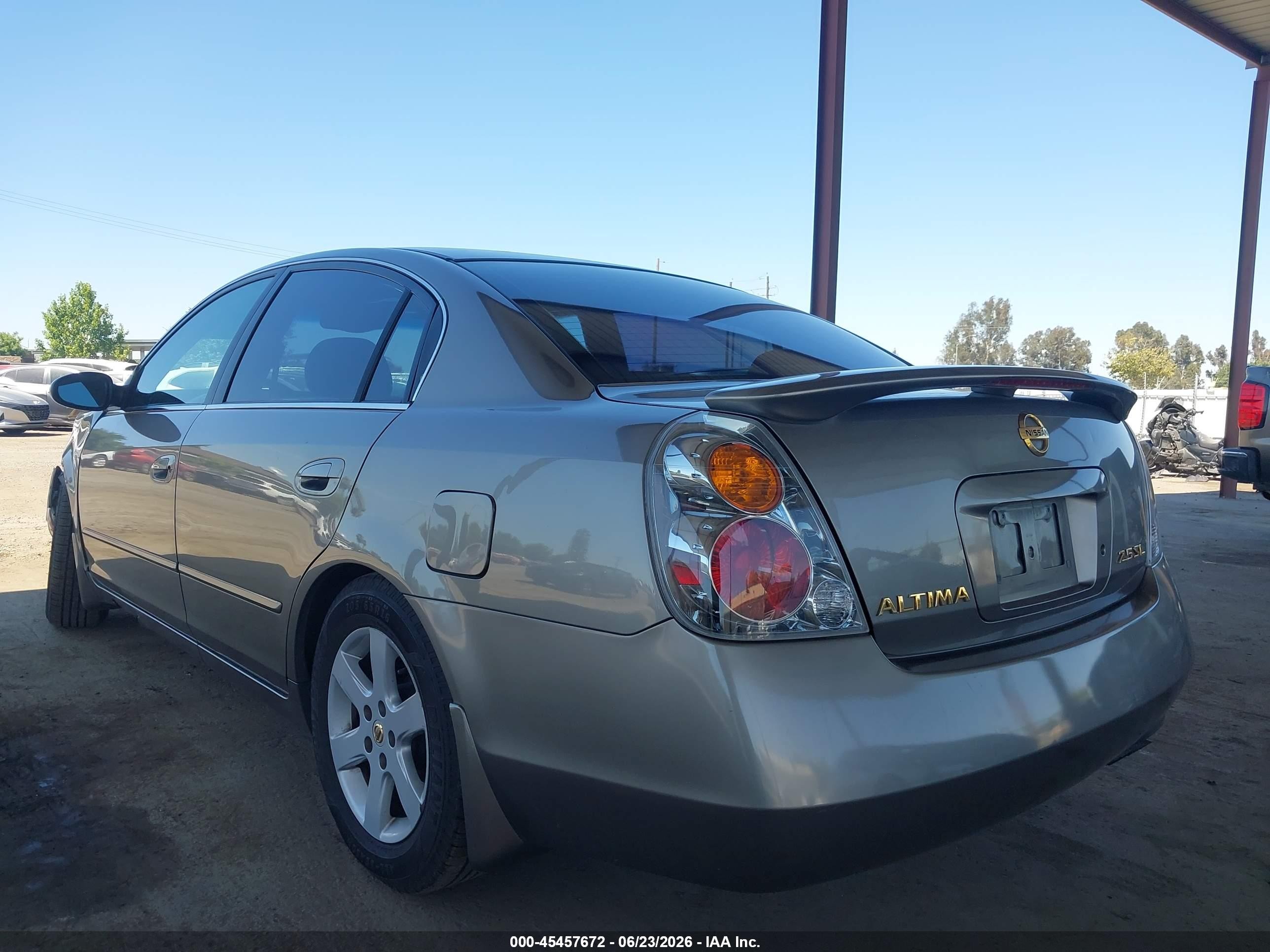 2004 Nissan Altima 2.5 Sl Gray vin: 1N4AL11D14C193384