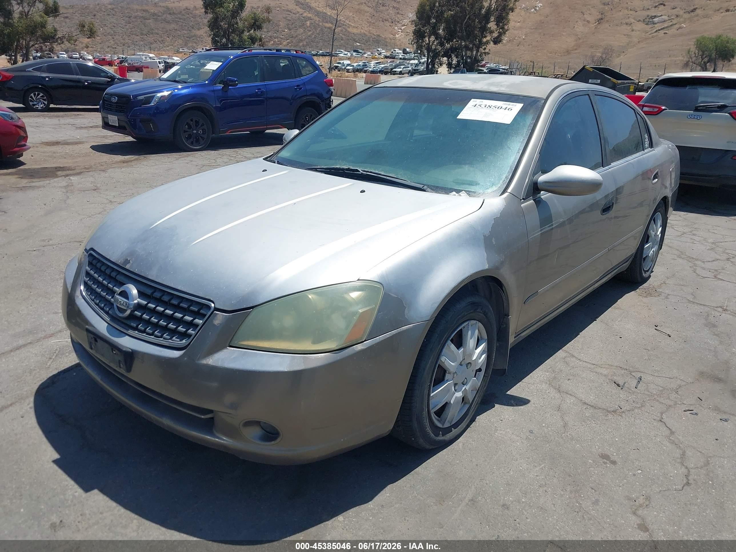 2005 Nissan Altima 2.5 S Champagne vin: 1N4AL11D15C118623