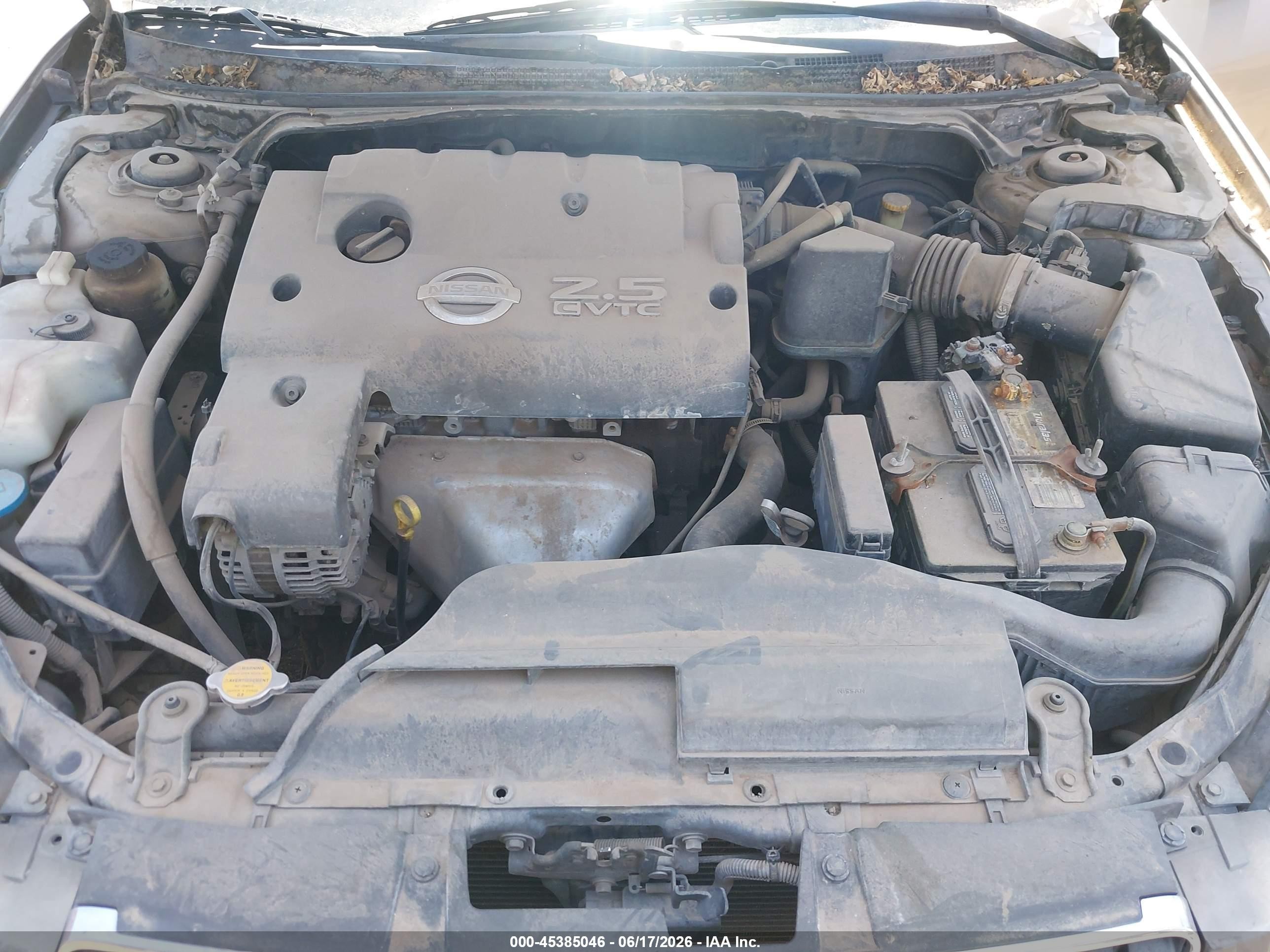 2005 Nissan Altima 2.5 S Champagne vin: 1N4AL11D15C118623