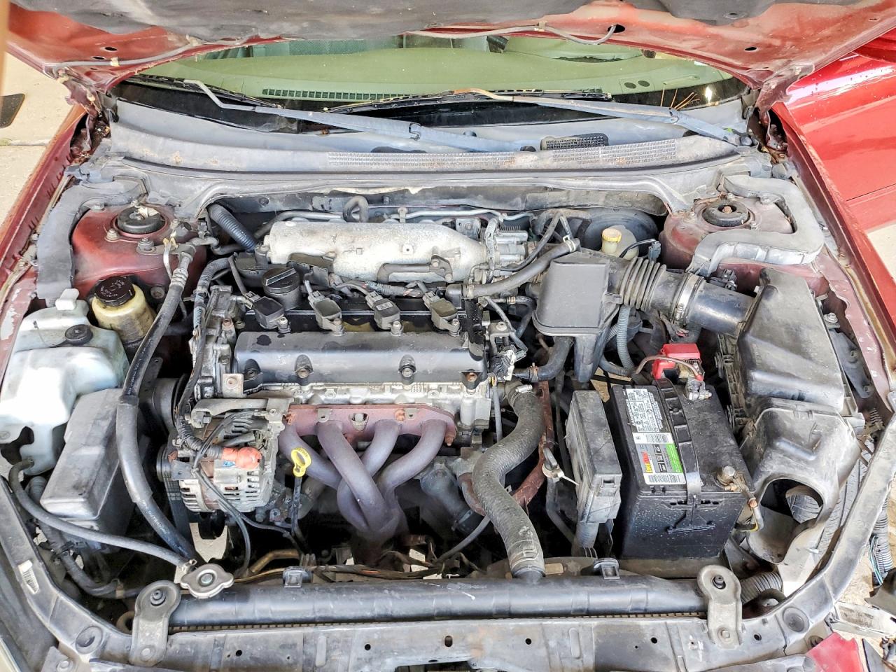 2005 Nissan Altima 2.5 Burgundy vin: 1N4AL11D15C143280