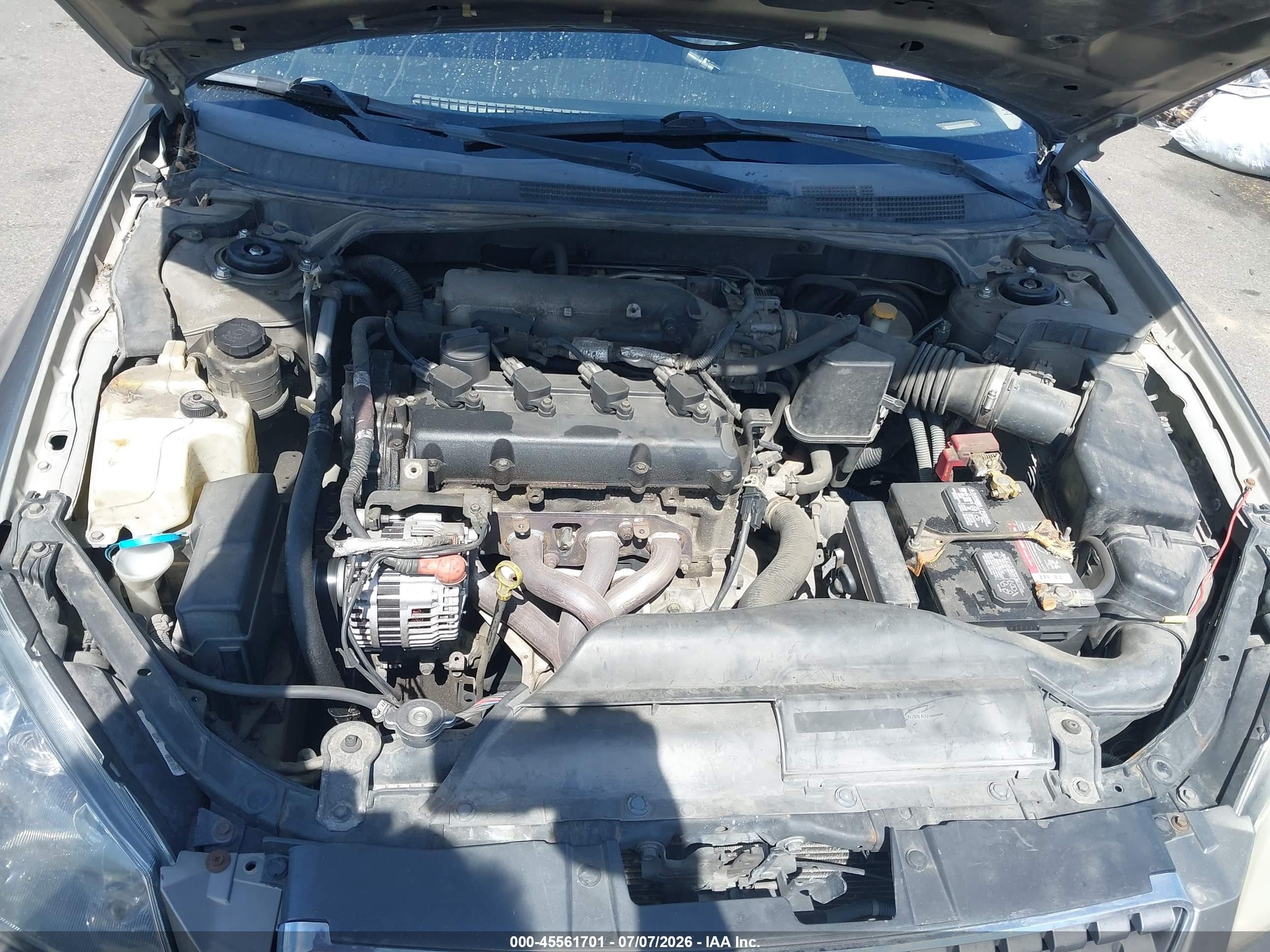 2005 Nissan Altima 2.5 S Серебряный vin: 1N4AL11D15N414374